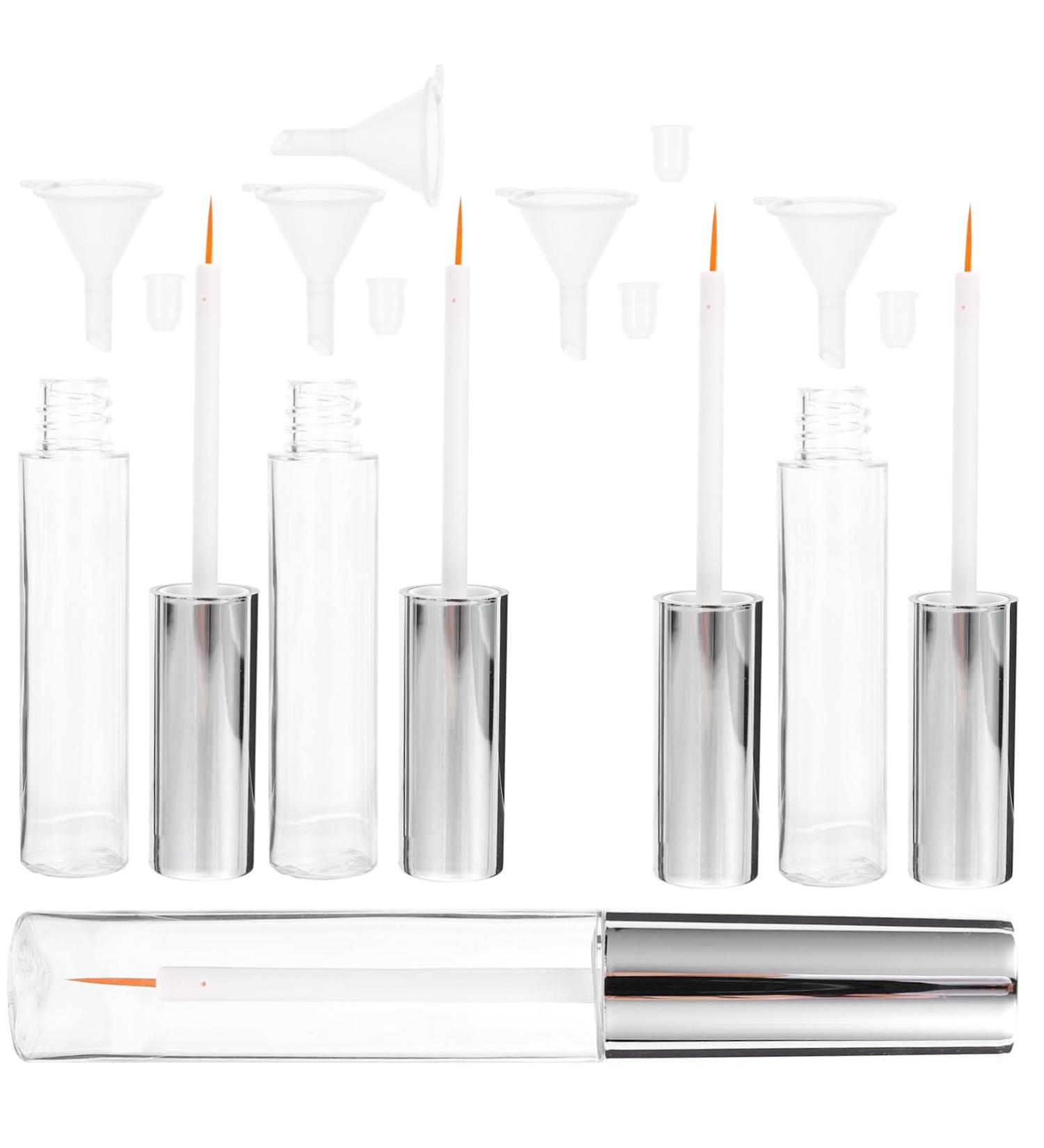 HAPINARY 15 Pcs Mascara Tube Oil Mister Cuticle Oil Pen Lip Gloss Tubes Empty Lip Balm Tubes Oils Transparent - Buy Online on GoSupps.com