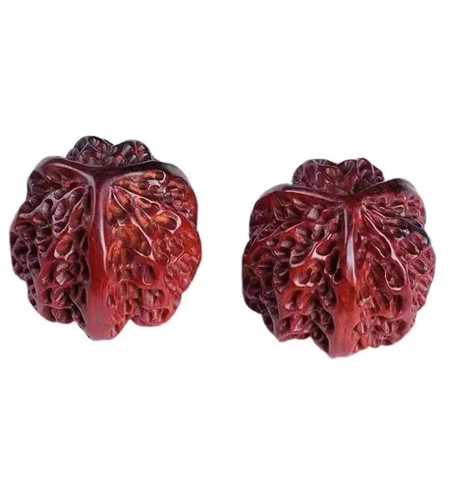 Unbist Handmade Baoding Balls - 50mm Marble Walnut Stress Balls for Decompression & Fitness | International Shipping - Buy Online on GoSupps.com