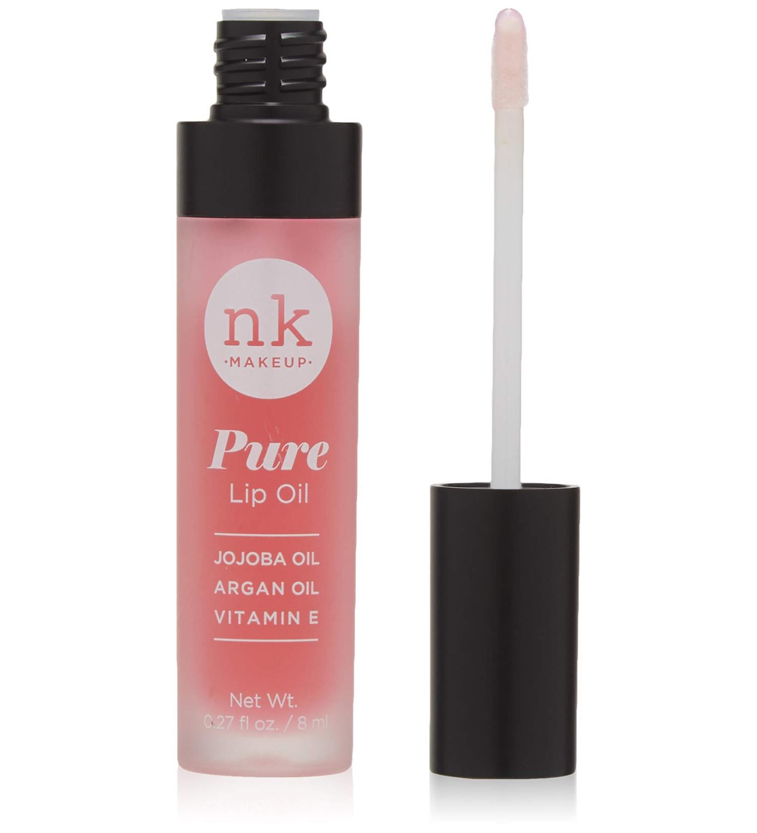 NK Pure Lip Oil - Strawberry Infused | Hydrating Lip Treatment - Buy Online on GoSupps.com