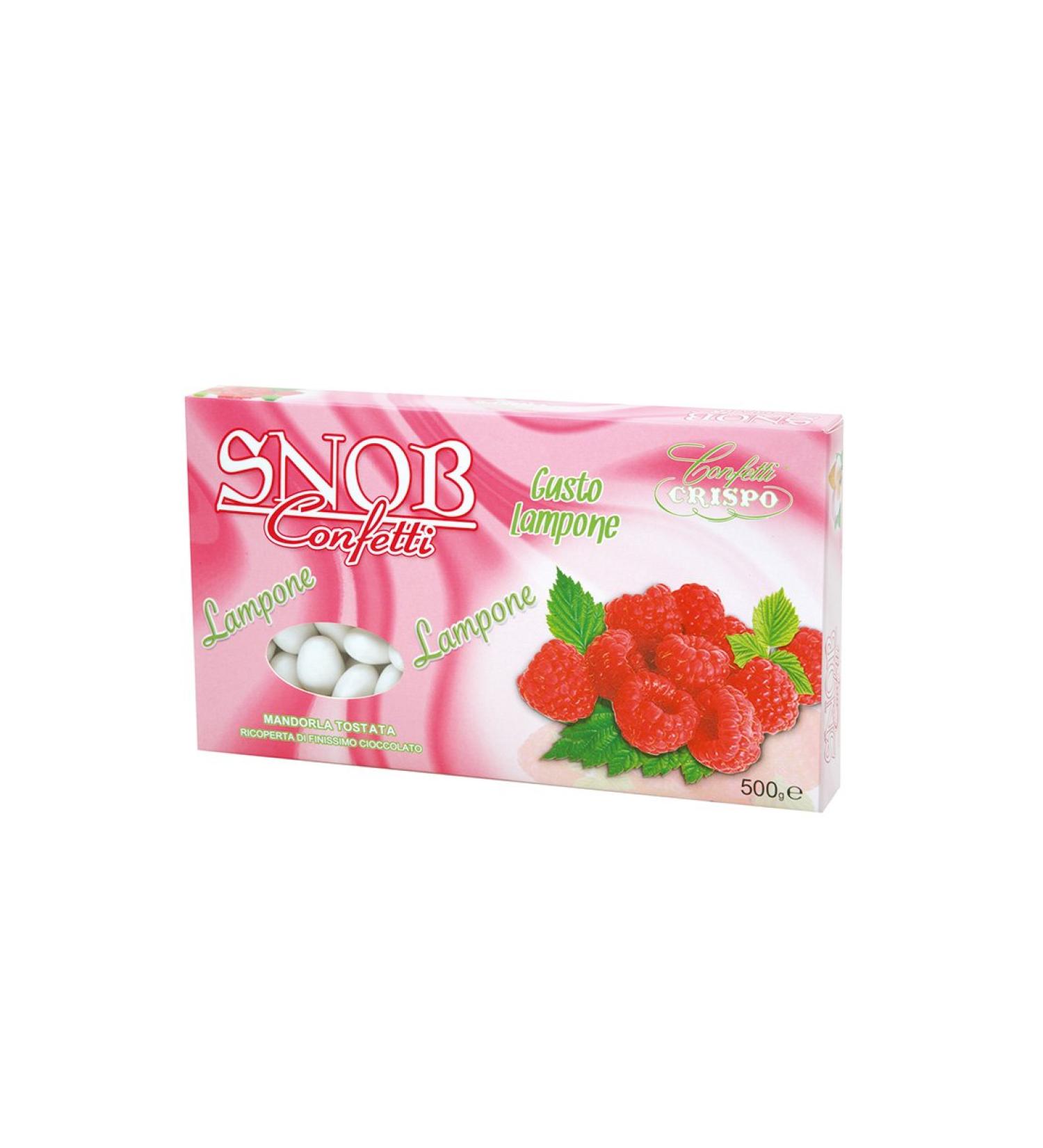 CRISPO Crispo Confetti Snob Raspberry - White - 4 x 500g Boxes 2kg