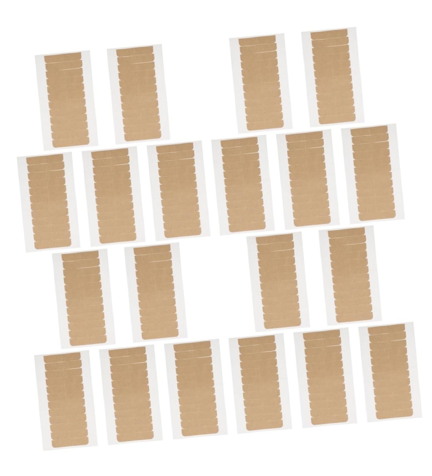 Angoily 20 Sheets Double-sided Tape Hair Wigs Accessories Hair Extension Accessories Sticker for Wig Double Side Wig Tape Hair Ties Lace Front Hair System Tape Substitute Adhesive Pipeline - Buy Online on GoSupps.com