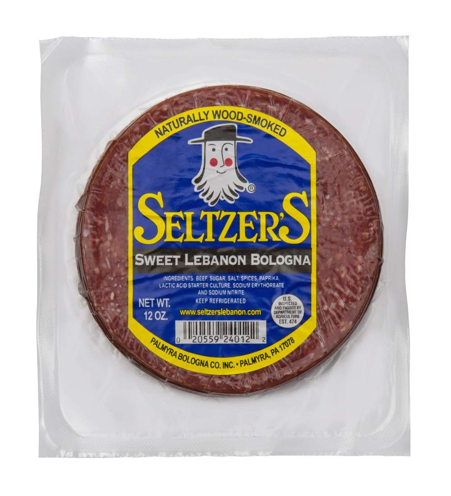 Seltzer's Sweet Lebanon Bologna 12 Oz (4 Pack)