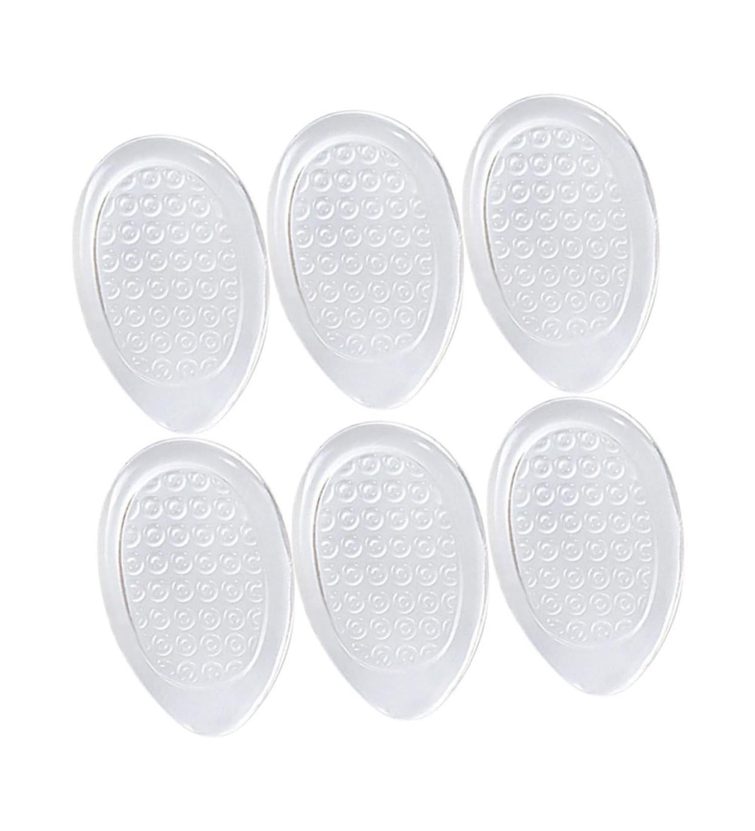 FRCOLOR Gel Heel Cushions - 3 Pairs Plantar Cushion Pads for High Heels & Comfort - Buy Online on GoSupps.com
