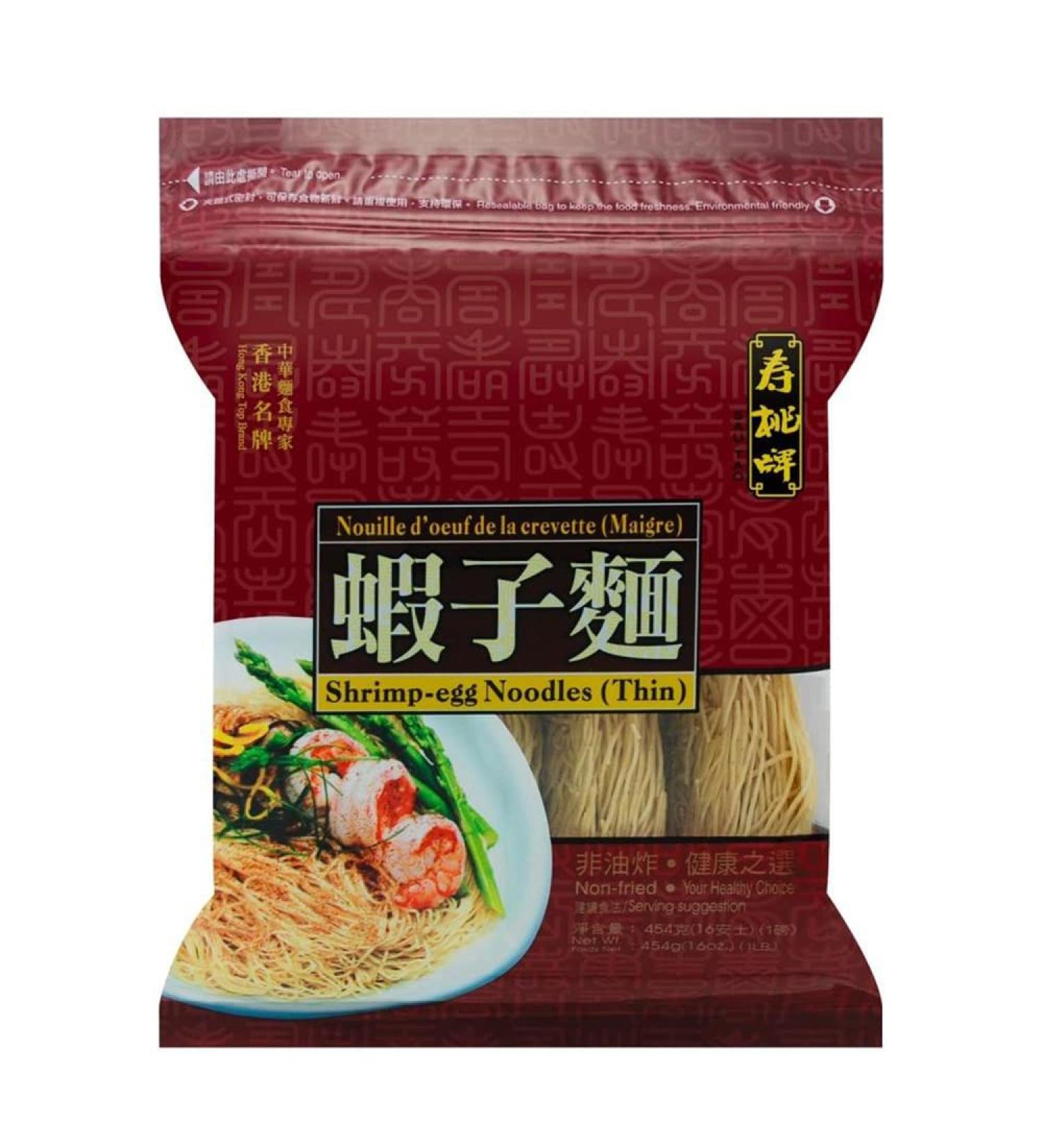Sau Tao SAUTAO Shrimp-egg Noodles (Thin) 454 g