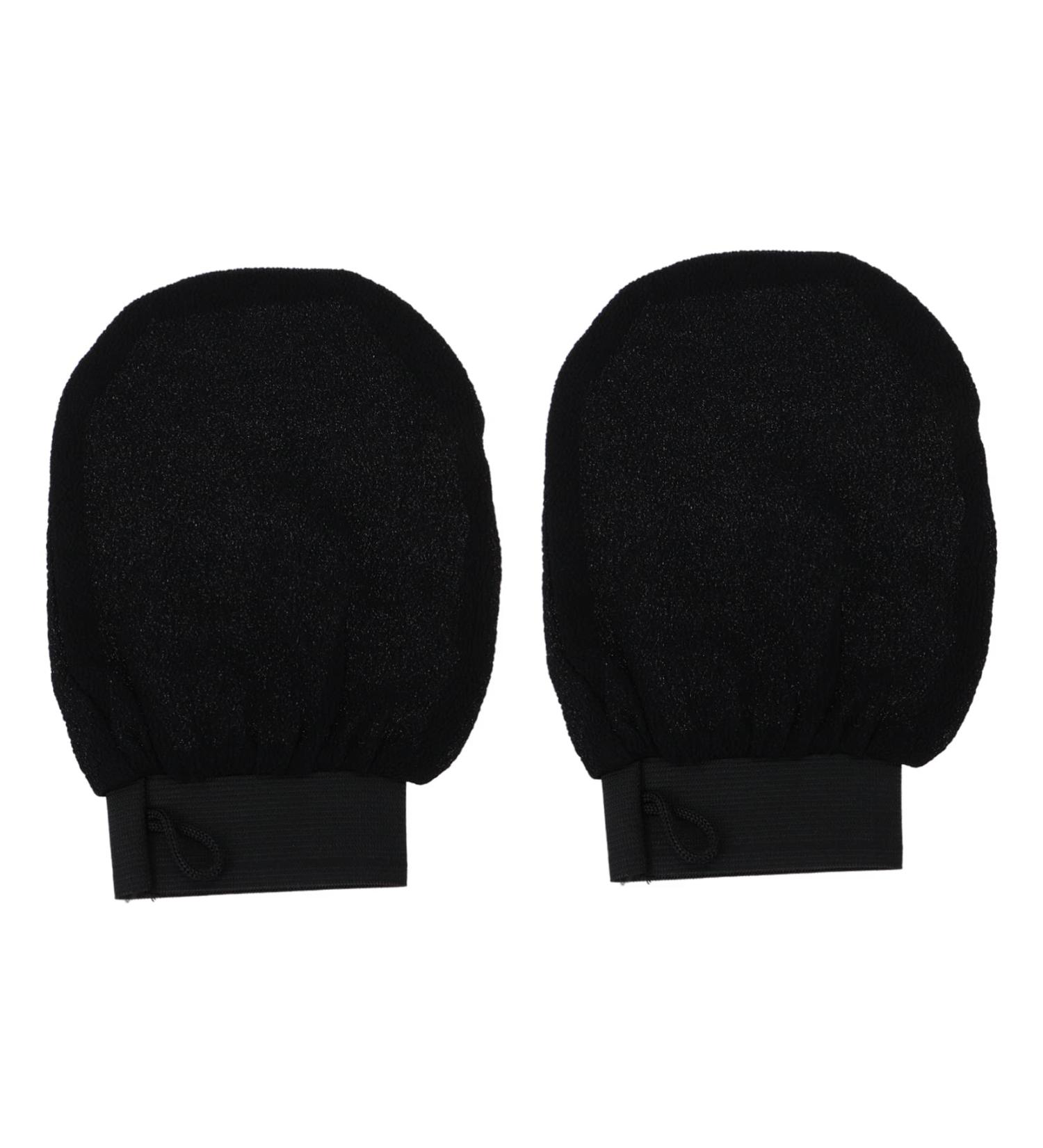 Shop Mikinona Exfoliating Bath Gloves - 1 Pair Scrubber Mitts for Spa & Shower | International Shipping Available - Buy Online on GoSupps.com