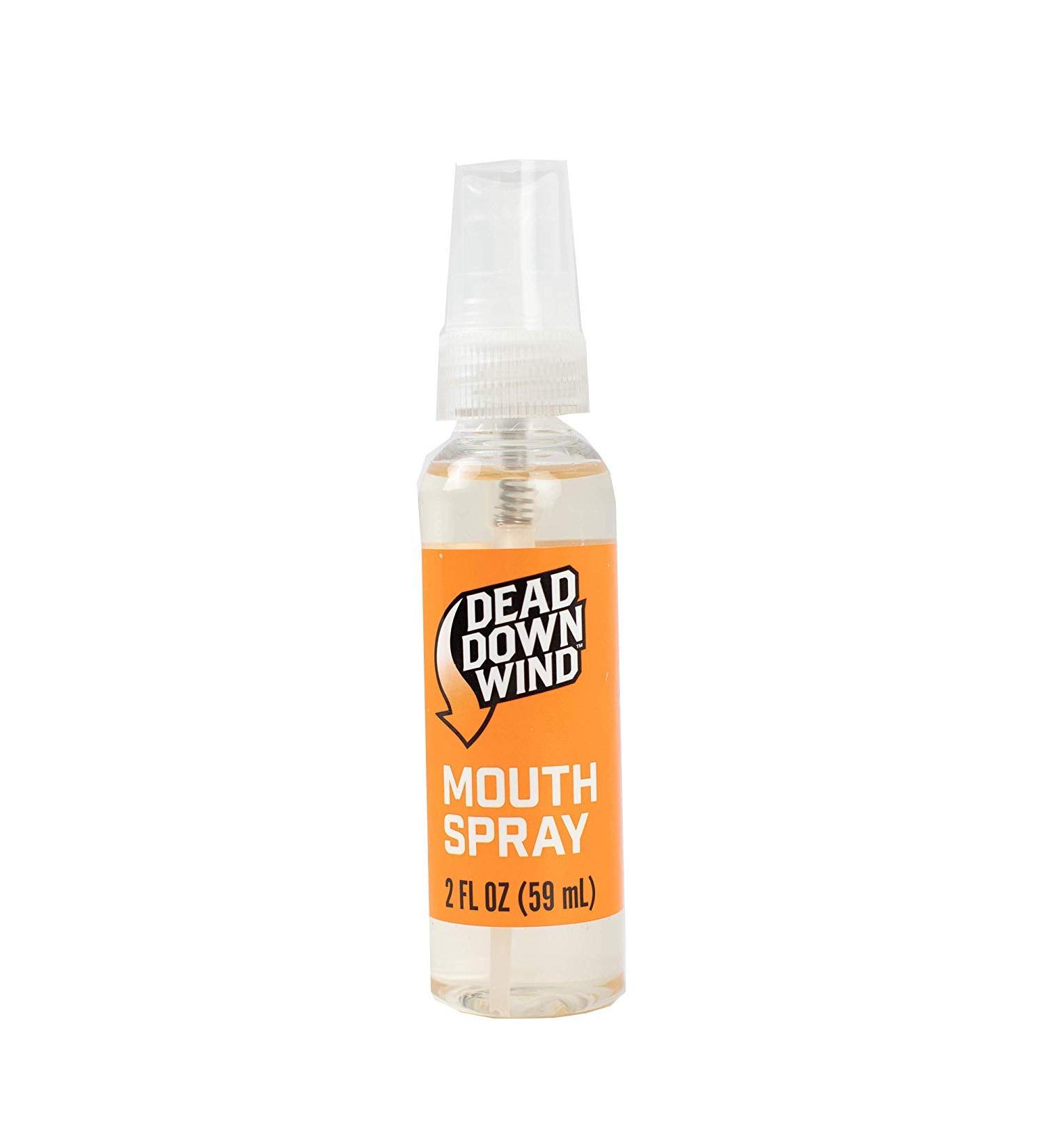 Mouth Spray | 2 Fl Oz Bottle | Fresh Mint | Hunting Accessories | Odor Eliminator for Hunting, Safe and Gentle Spray to Control Dry Mouth and Coughing 2 oz.