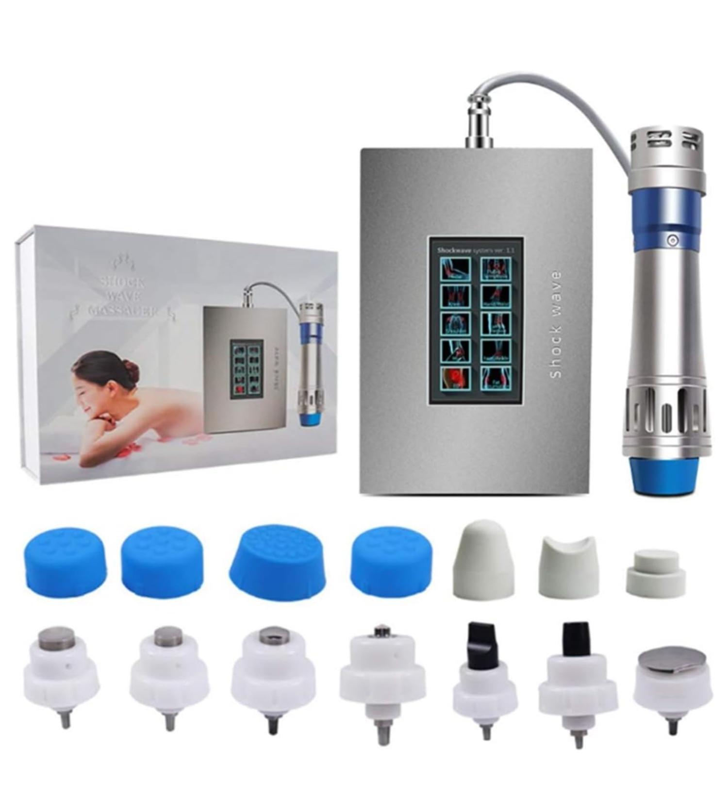 ED Shock Wave Therapy Massager for Pain Relief | Extracorporeal Therapy Instrument for Back & Shoulder Pain - EU Shipping - Buy Online on GoSupps.com