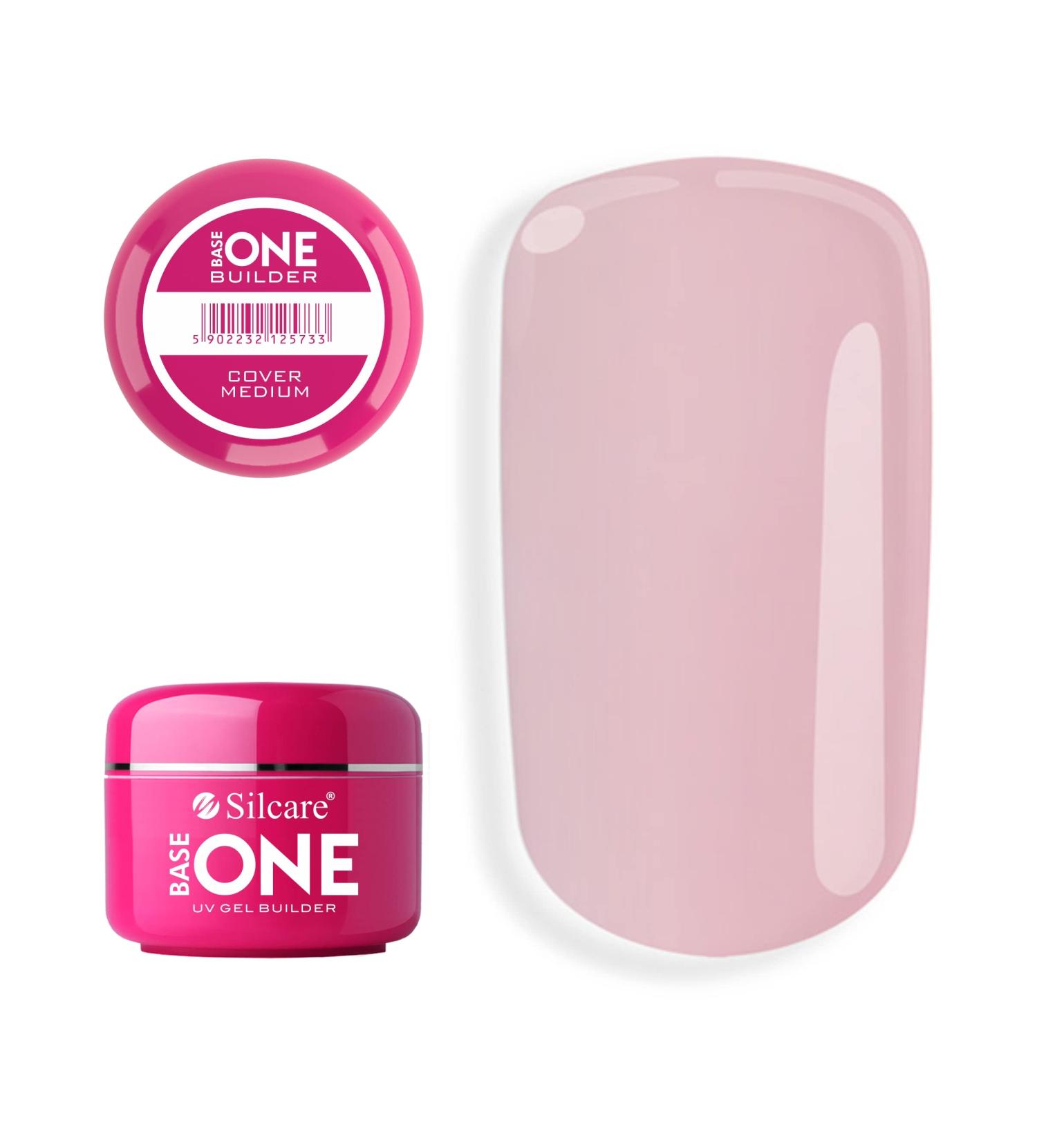 Buy Gel Base One Cover Medium 50g - Premium Quality for Nail Professionals | Fast Worldwide Shipping - Buy Online on GoSupps.com