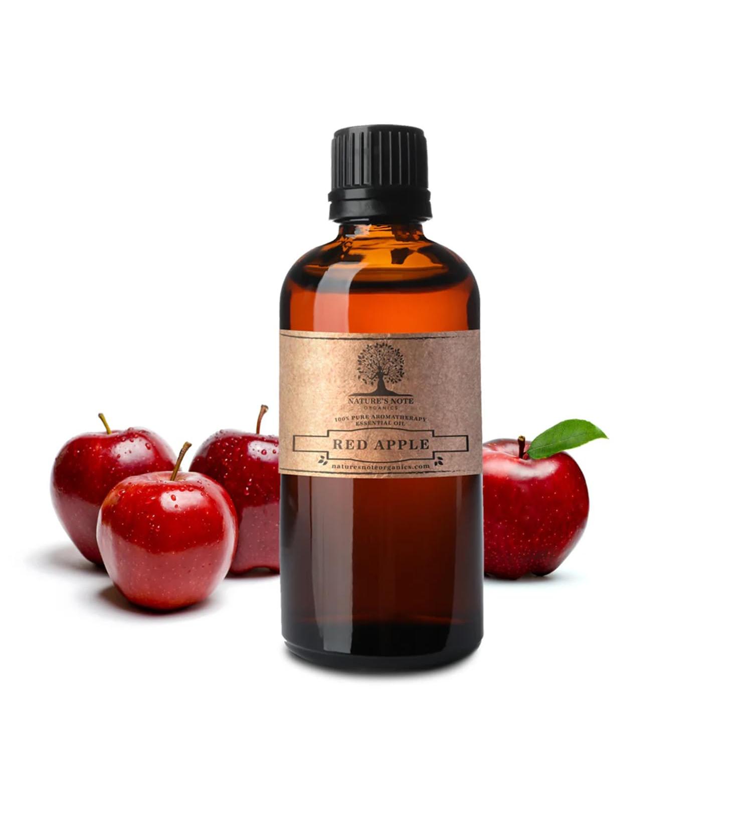 Red Apple Essential Oil - 100% Pure Aromatherapy Grade Essential Oil by Nature's Note Organics - 0.3 Fl Oz Red Apple 1 Fl Oz (Pack of 1) - Buy Online on GoSupps.com