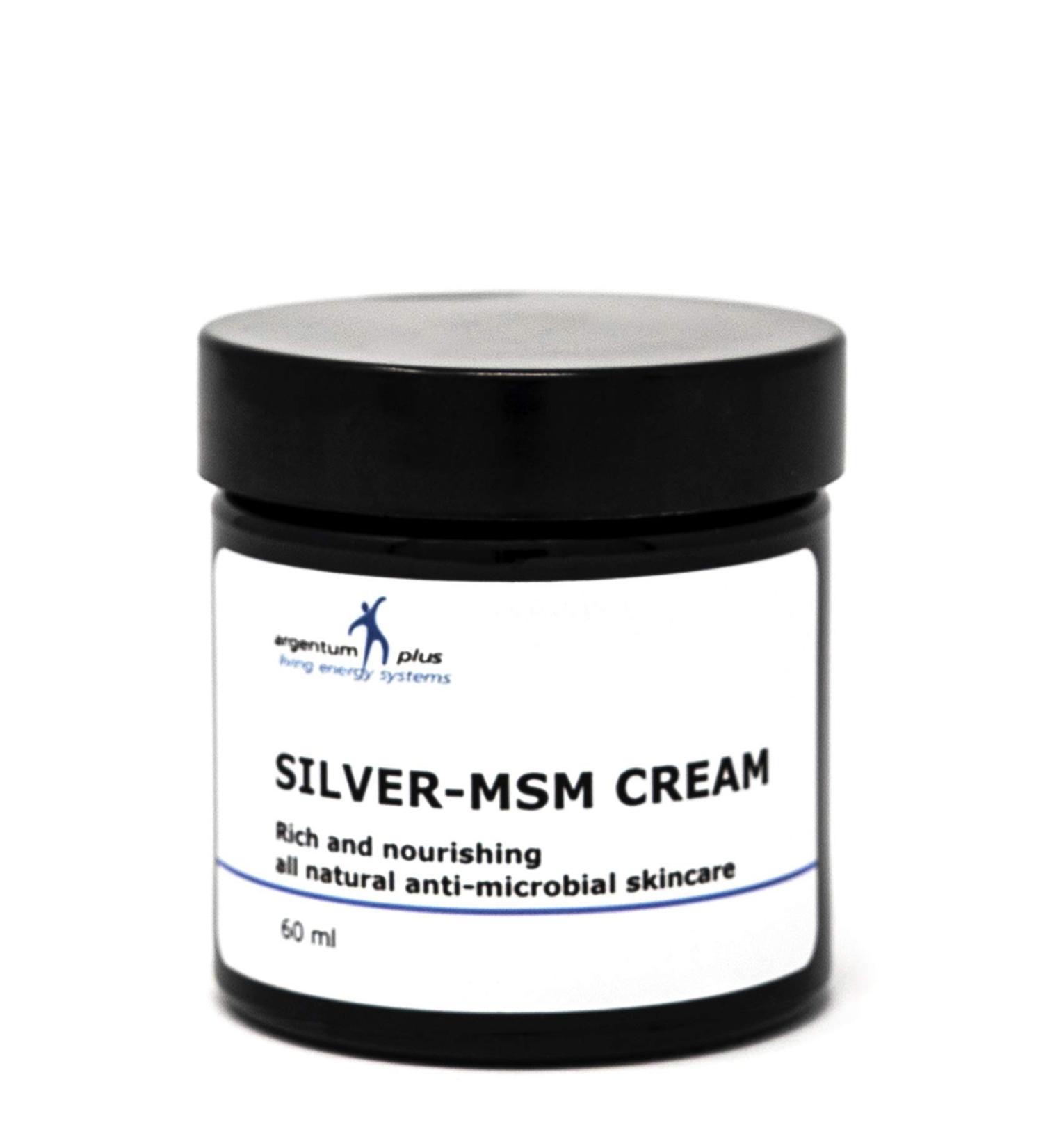 Argentum Plus Silver-MSM Cream 60ml - Pack of 1 | Skin-friendly Formula - Buy Online on GoSupps.com