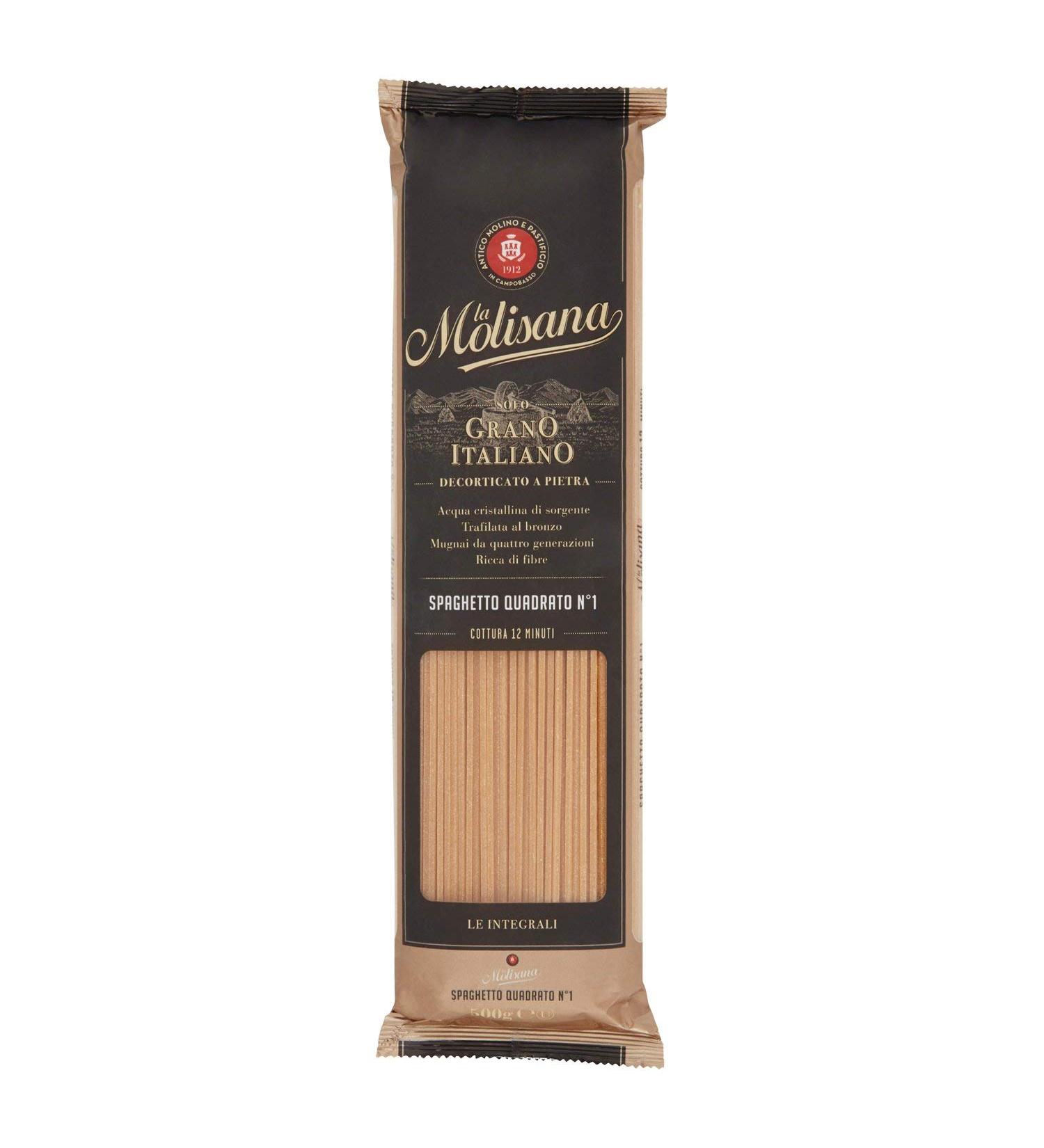  La Molisana La Molisana Spaghetto Integral Square Molisan 500 g - Buy Online on GoSupps.com