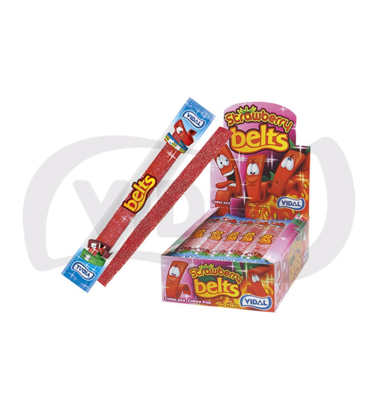 VIDAL Lot de 150 courroies Frizz Incartate Fraise