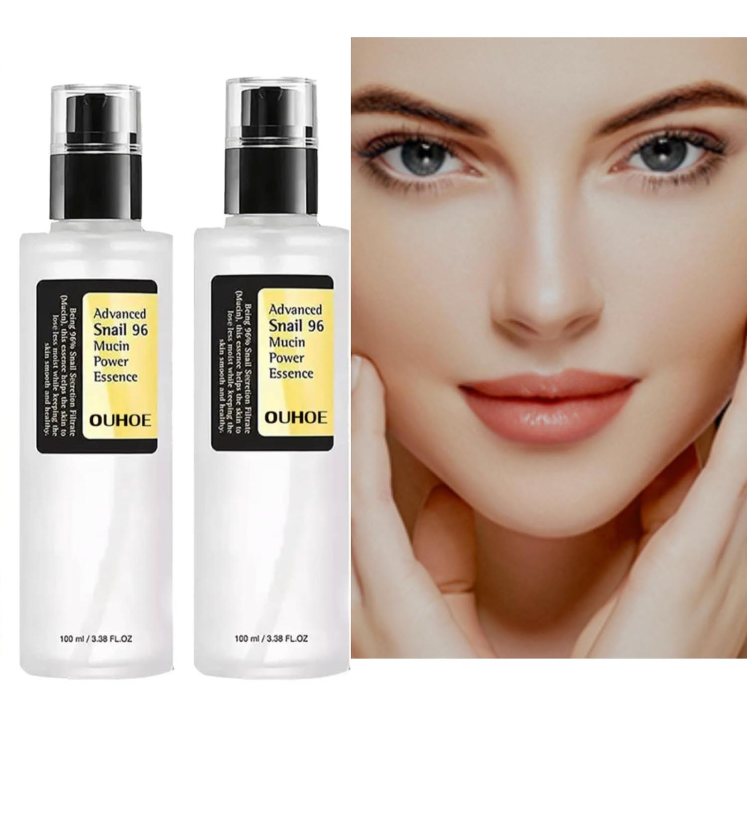 SNAIL MUCIN SERUM MOISTURIZER-96.3% Snail Mucin Serum Moisturizer-Korean Skin Care for Flawless Wrinkle Free Super Moisturized Firm Pore and Spot Free Radiant Facial Skin-1 pack (1) - Buy Online on GoSupps.com