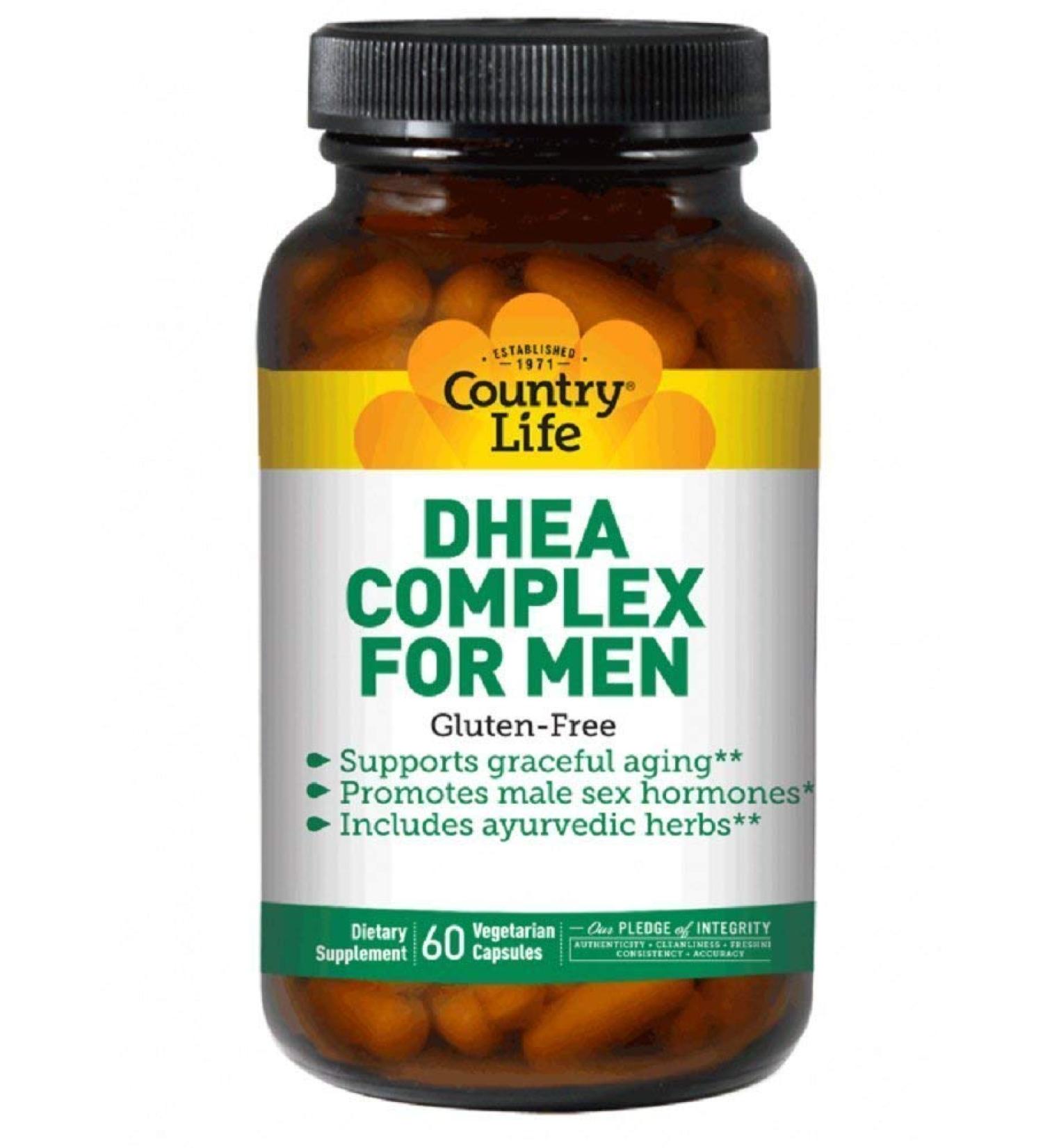 Country Life DHEA Complex for Men 60 Vegan Capsules