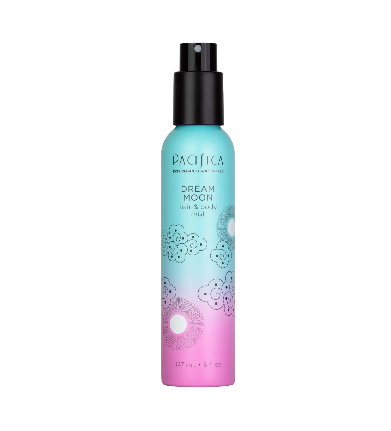 Pacifica Hair Perfume & Body Fragrance Spray Mist - Dream Moon with Bergamot Pear Pink Rose Coconut Vanilla Sandalwood & Patchouli Alcohol-Free Vegan & Cruelty-Free 5 oz (1 Count) New Dream Moon 5 Fl Oz (Pack of 1) - Buy Online on GoSupps.com