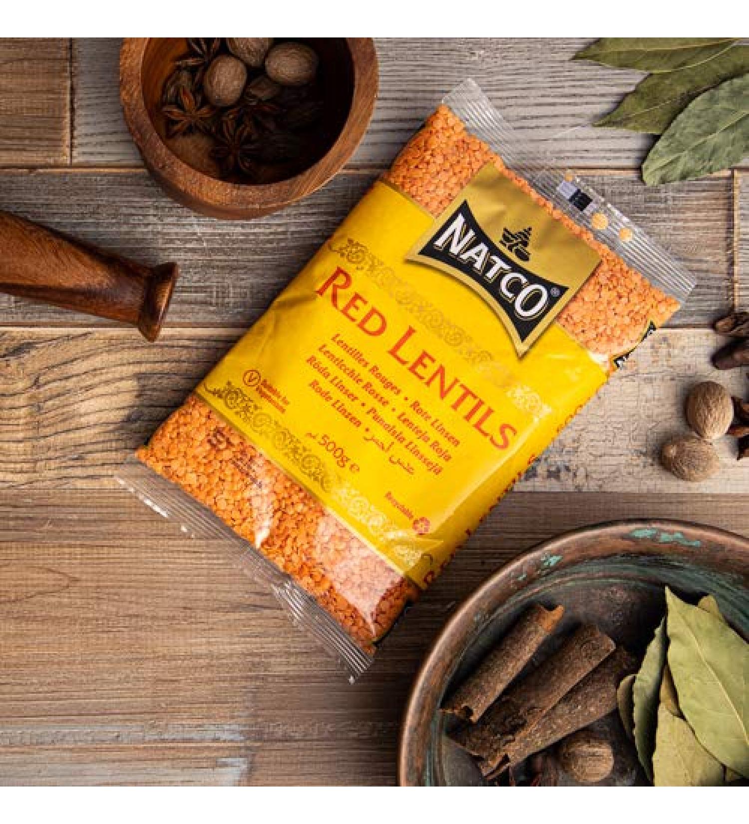 Natco Foods Natco Foods Red Lentils 500g Chilli Wizards