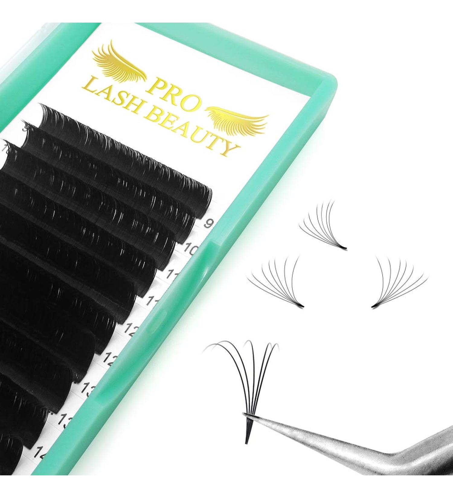 Easy Fan Mega Volume D-0.05-11 Flowering Lash Extensions 9-20mm | C D Curl | Rapid Blooming Eyelashes - Buy Online on GoSupps.com