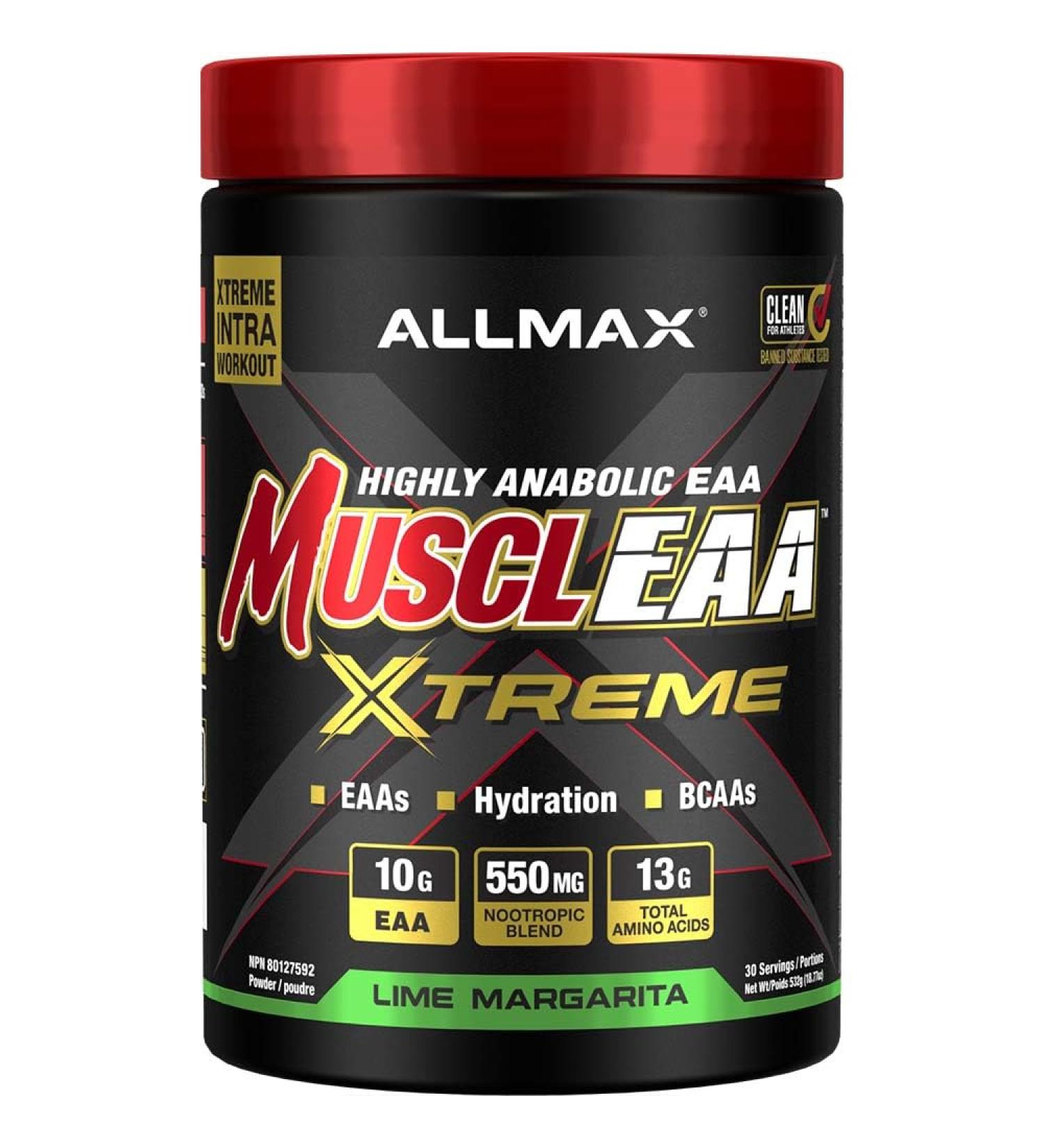 Allmax Nutrition - MusclEAA Xtreme - Lime Margarita - Buy Online on GoSupps.com