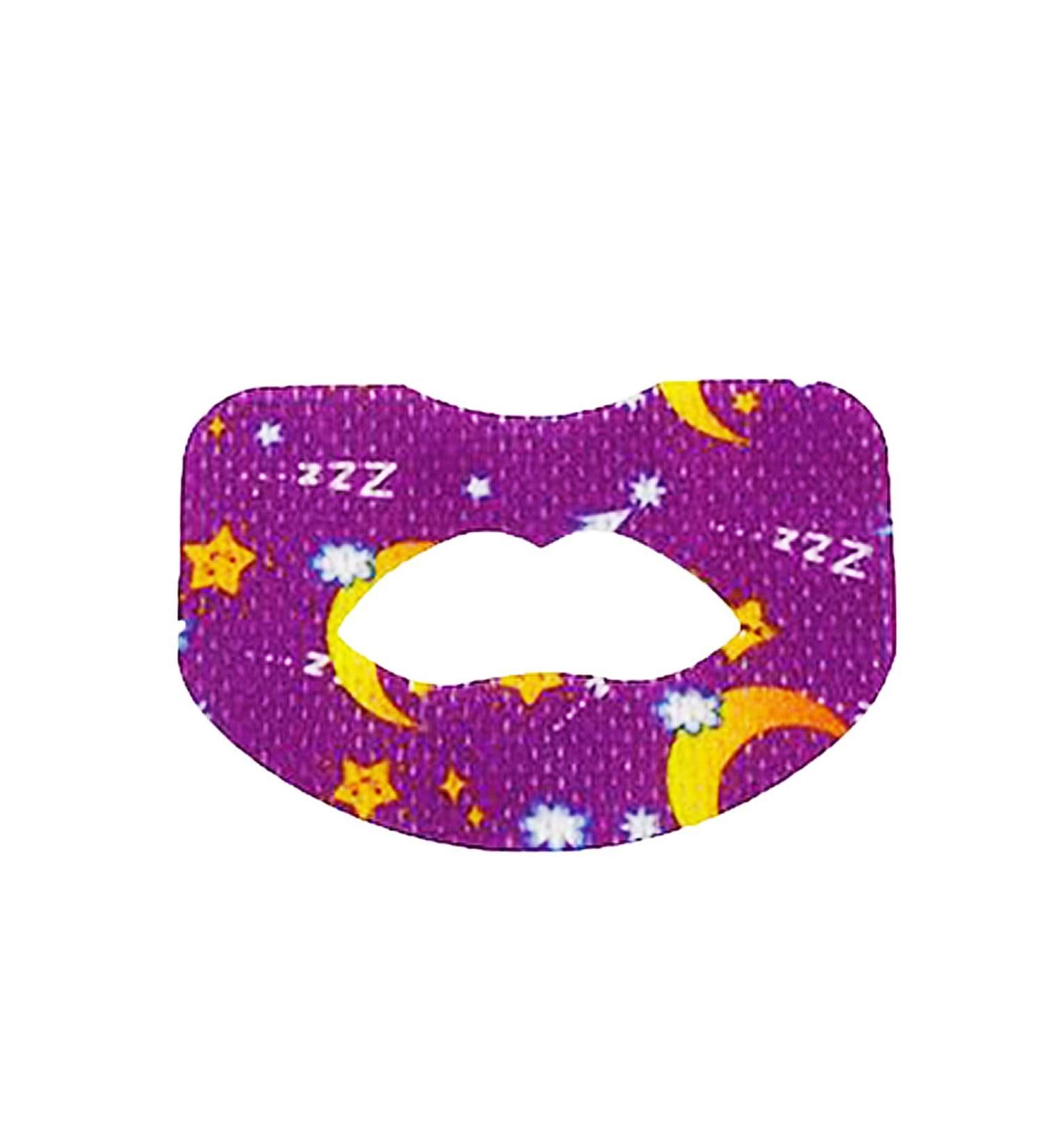 Promotes Nose Non Woven Fabric Aids Breathable (Purple for Oily Skin)