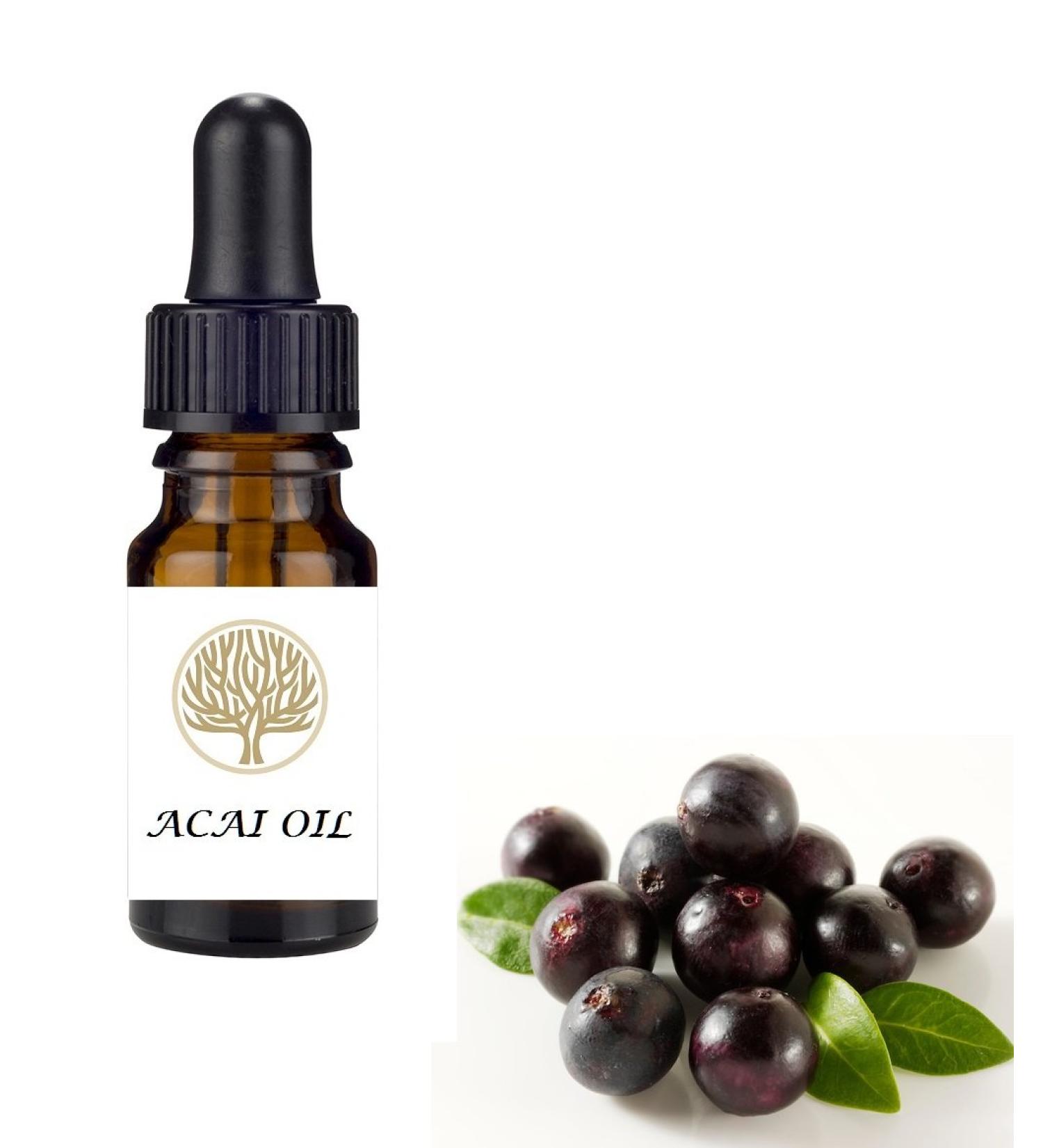 100% NATURAL Acai Berry Virgin Oil. Powerful antioxidant and Anti-ageing (10ml)