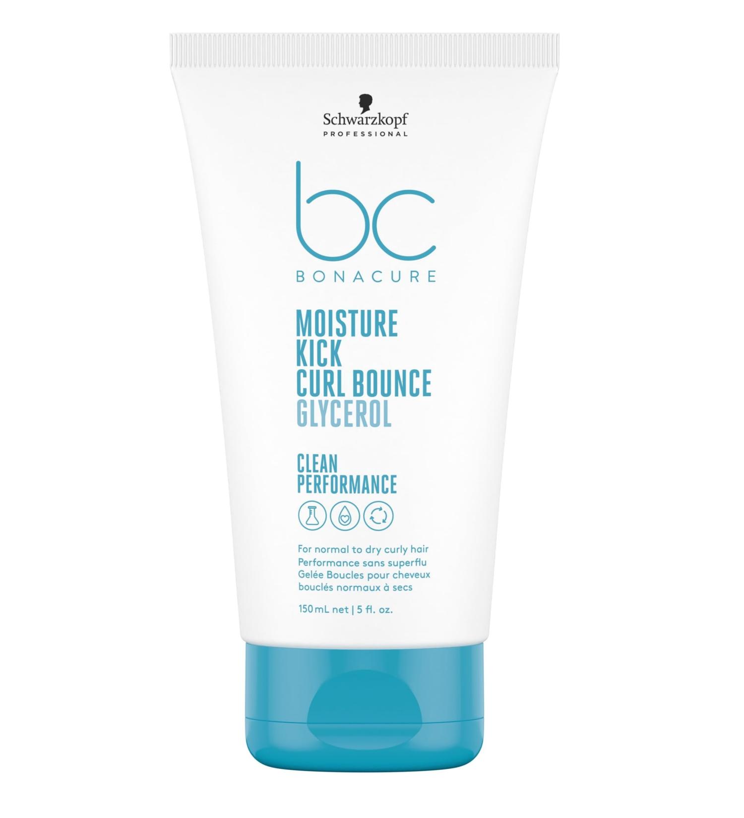 Schwarzkopf NEW BC Bonacure Moisture Kick Curl Bounce | Curl Cream for Dry Hair | Colour Safe for All Hair Types - Buy Online on GoSupps.com