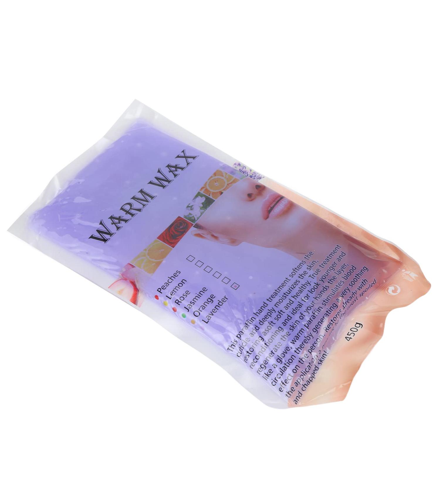 Buy Lavender Paraffin Wax for Deep Moisturizing & Pain Relief | Safe for Face Hands & Feet - International Shipping Available - Buy Online on GoSupps.com