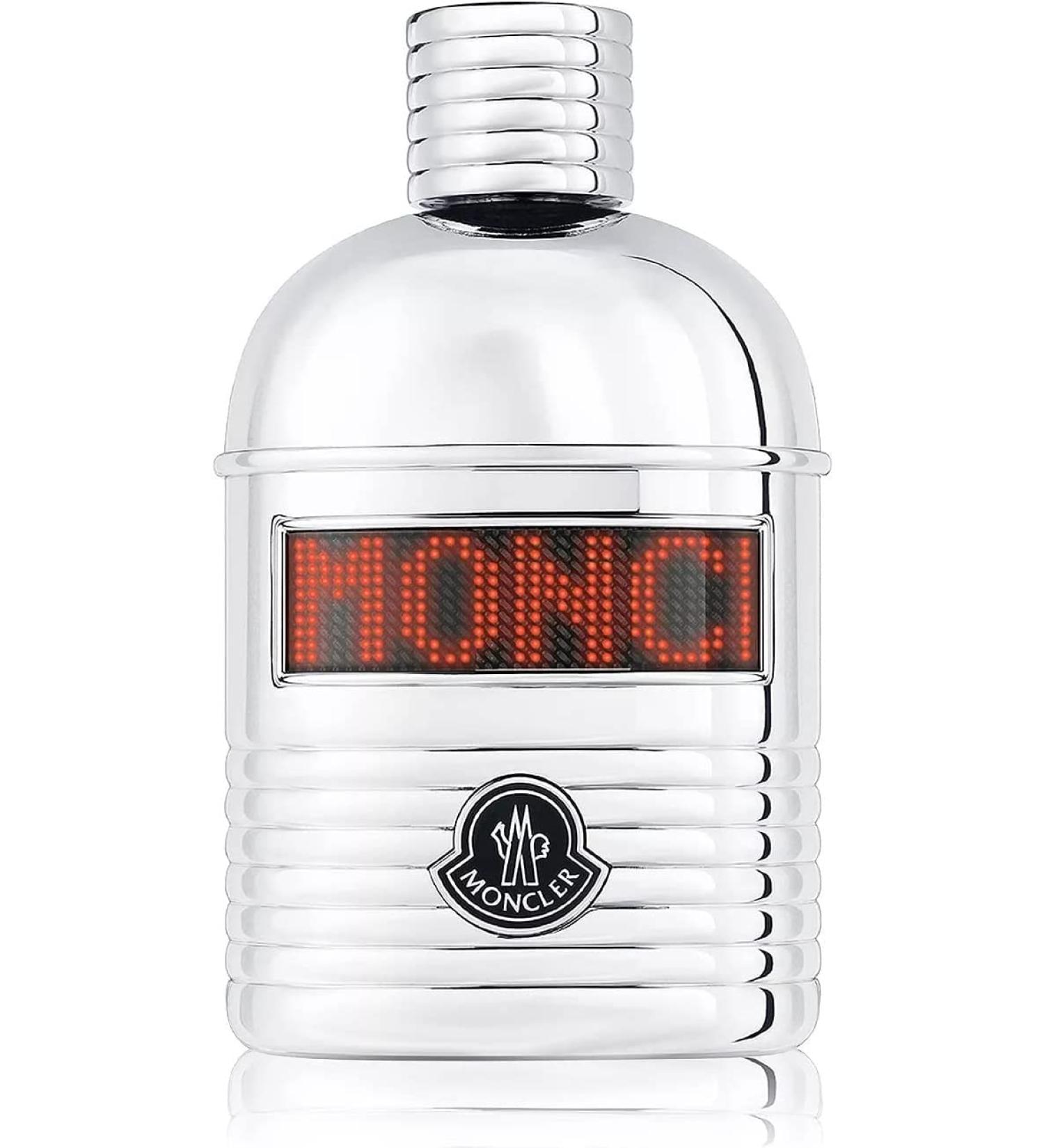 Moncler Pour Homme for Men Eau de Parfum Refillable Spray 5 Ounce (With Led Screen) - Buy Online on GoSupps.com