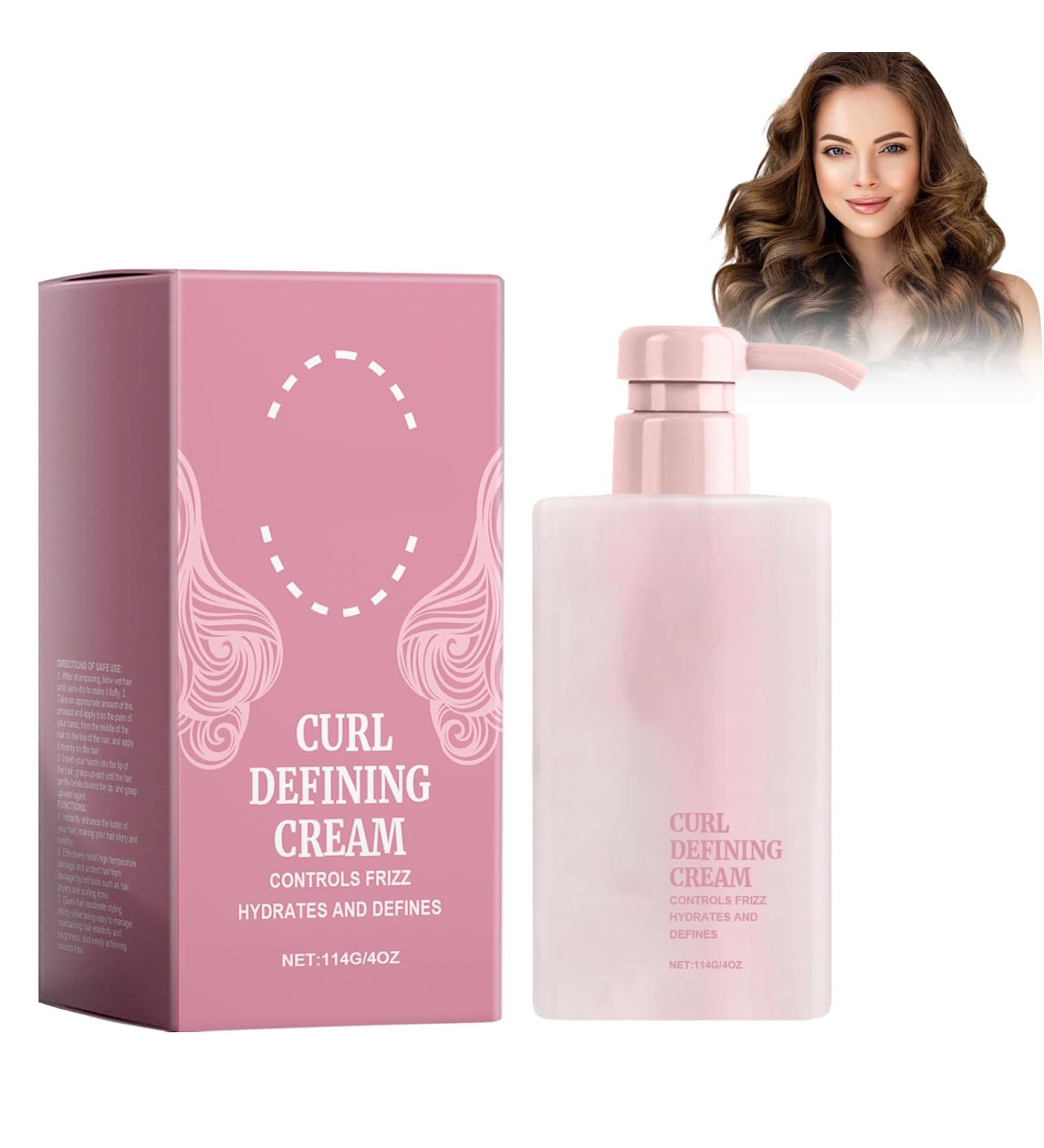 Wootapson Curl Treatment Natural Waves Styling Cream Curl Defining Cream Volume & Moisture Moisturizing Styling for Beautifully Defined Curls For Curly and Wavy Hair - Buy Online on GoSupps.com