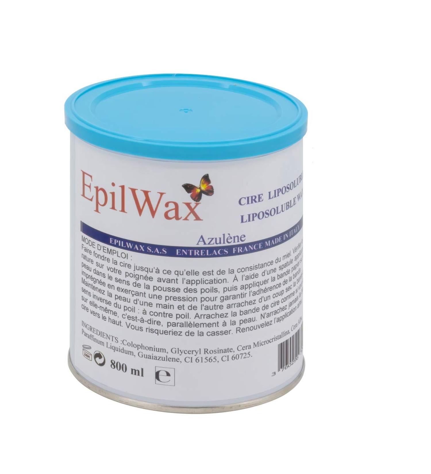 EPILWAX SAS 800ml Disposable De Wax Container - Premium Azulene Wax for Smooth Skin | International Shipping - Buy Online on GoSupps.com