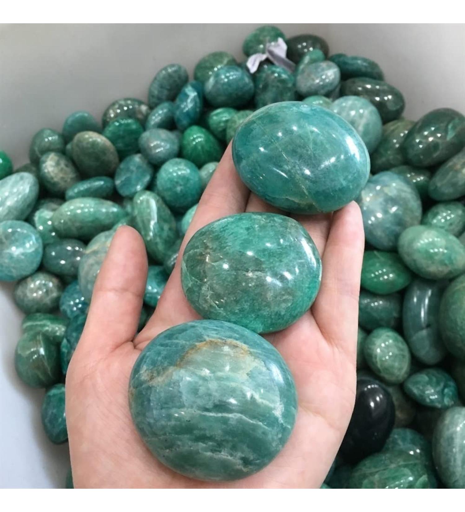 Natural Crystal Rough Natural Crystal Rough Home Decoration 3 Pieces of Natural Crystal Stone Palm Stone for Ment Stones