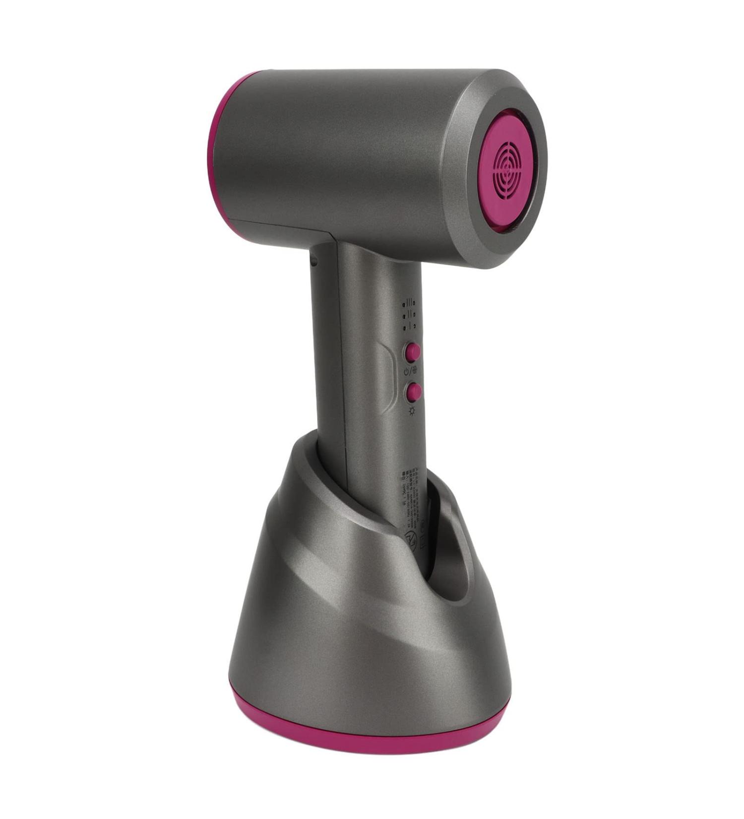 Cordless Hairdryer 100 240V 3 Levels Airflow Rechargeable Low Noise Narrow Spout for RVs (US Plug) - Buy Online on GoSupps.com