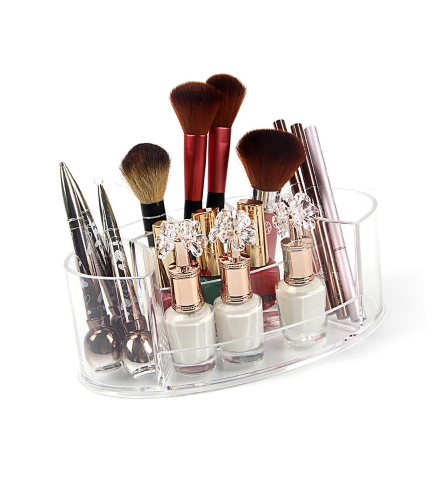 FRCOLOR Box Lipsticks Storage Pressed Transparent Cosmetic Blusher Powder Desktop Eye for - Buy Online on GoSupps.com