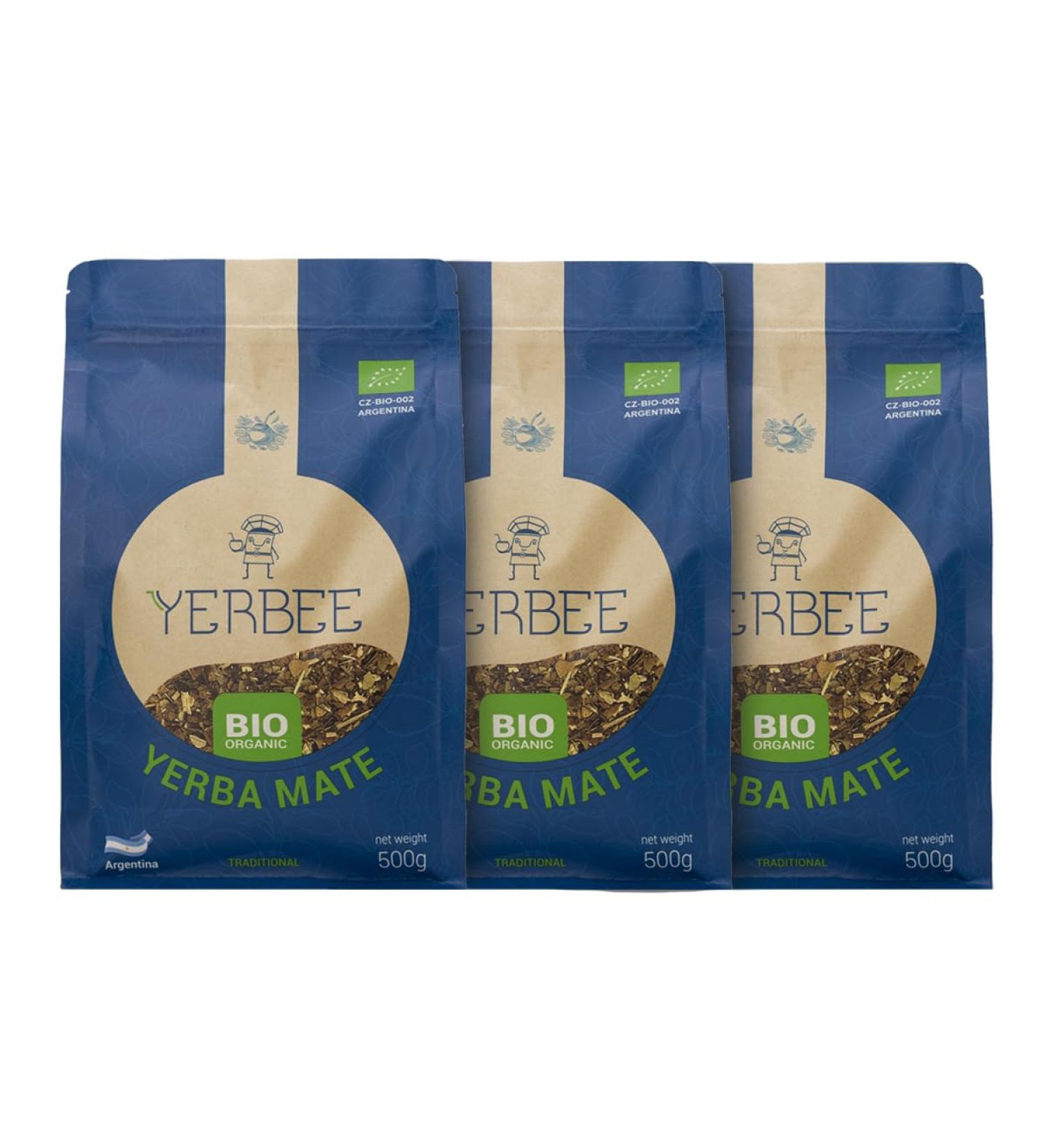 Yerbee Argentina Organic 3x500g/FR_M0451