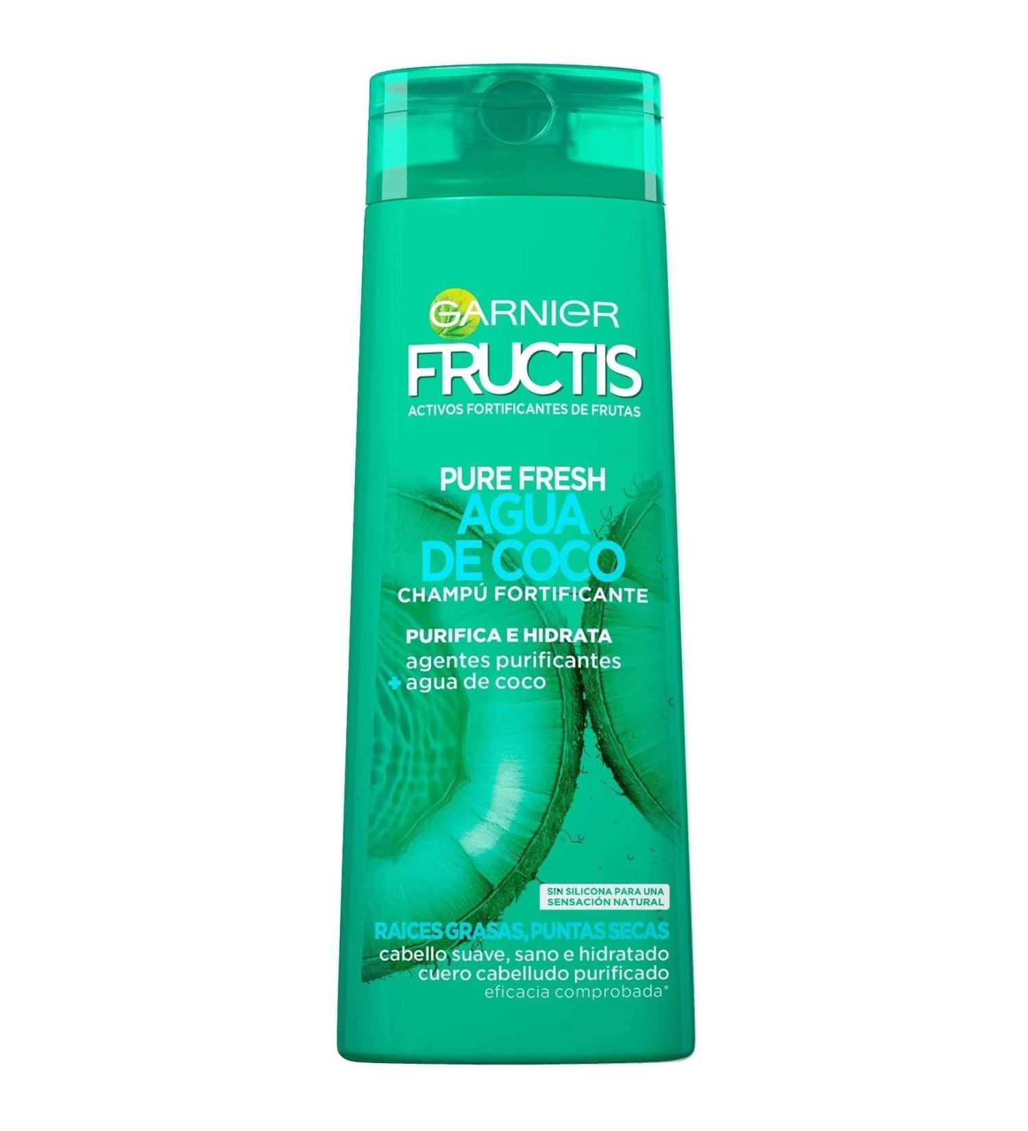 Garnier Fructis Pure Fresh Coconut Water Shampoo 360 ML - Buy Online on GoSupps.com