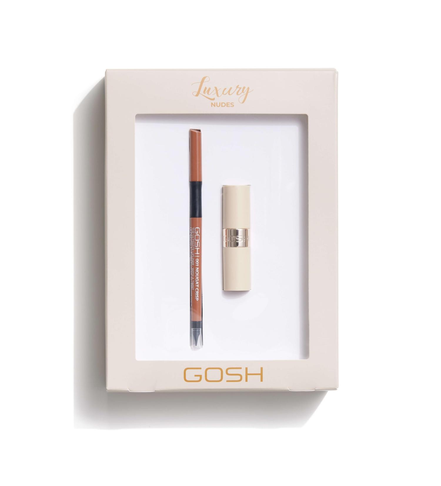 Luxury Nudes Gos Lip Set