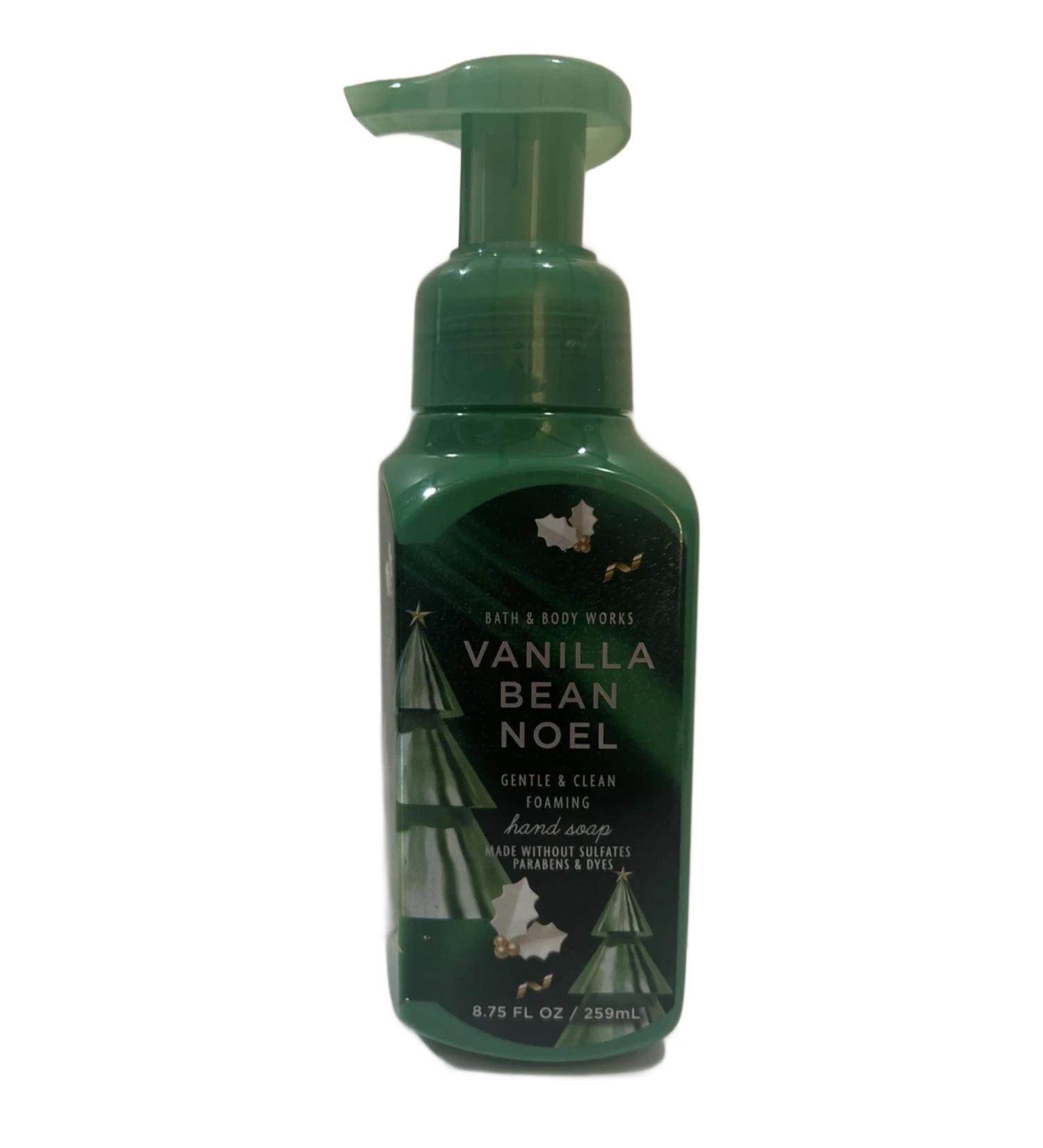 Bath and Body Works VANILLA BEAN NOEL Gentle Foaming Hand Soap 8.75 Fluid Ounce (2018 Edition) - Buy Online on GoSupps.com