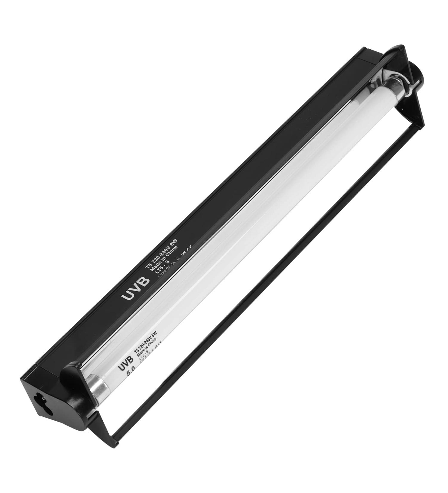 AIICIOO T5 HO UVB Lighting Combo Kit - 5.0 8W UVB Lamp for Reptile Terrariums - Buy Online on GoSupps.com