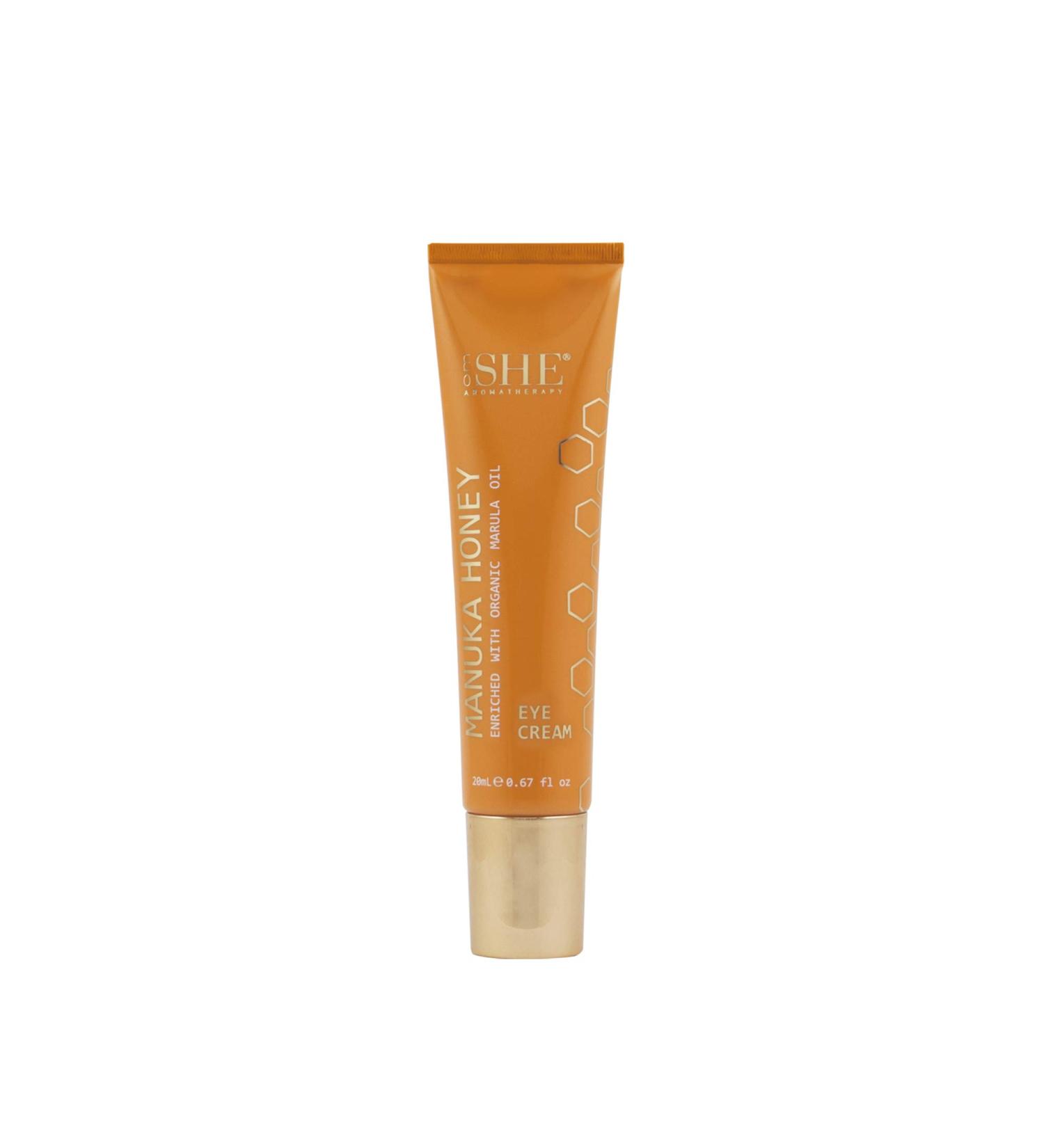 Om SHE Aromatherapy Manuka Honey Eye Cream - Nourish & Revitalize Your Skin | International Shipping Available - Buy Online on GoSupps.com
