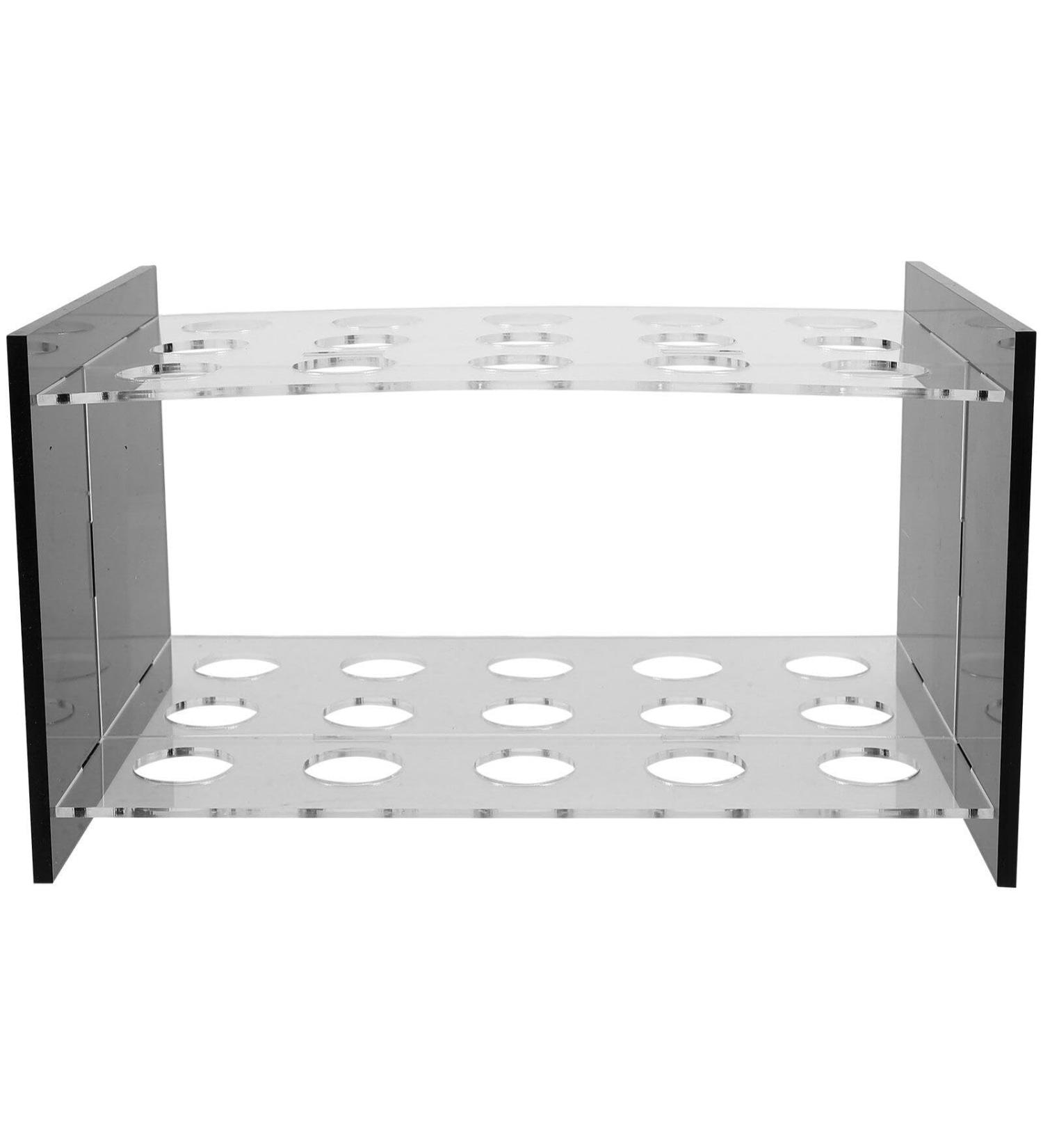 COHEALI Art Scissors Stand 15-hole Craft Scissor Holder Acrylic Test Tube Rack Handcraft Tool Shear Organizer Pen Storage Display Stand - Buy Online on GoSupps.com
