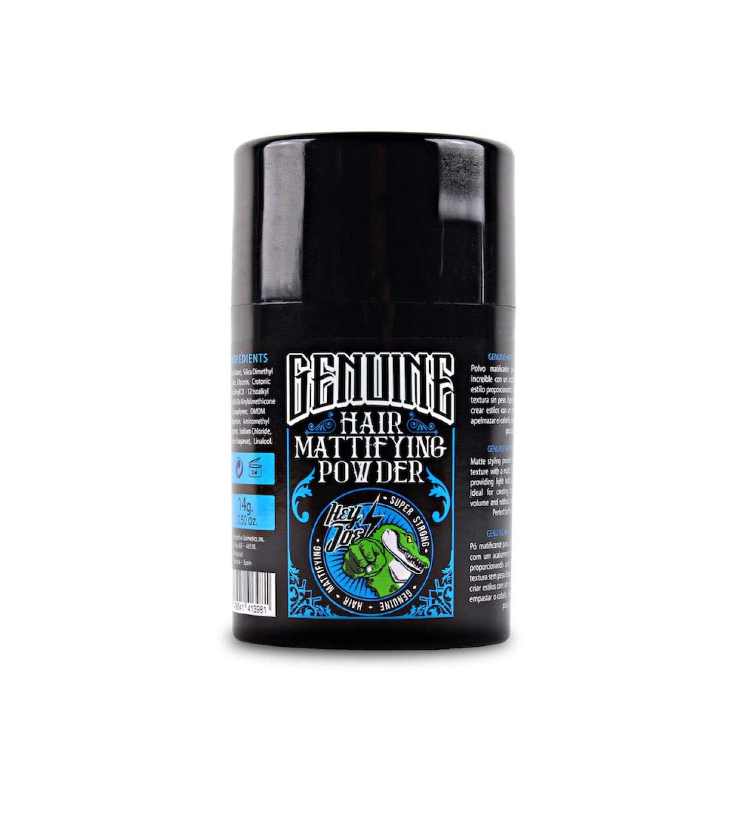HEY JOE - Genuine Hair Mattifying Powder | Super Strong Volume & Fixing Powder 14g | International Shipping - Buy Online on GoSupps.com
