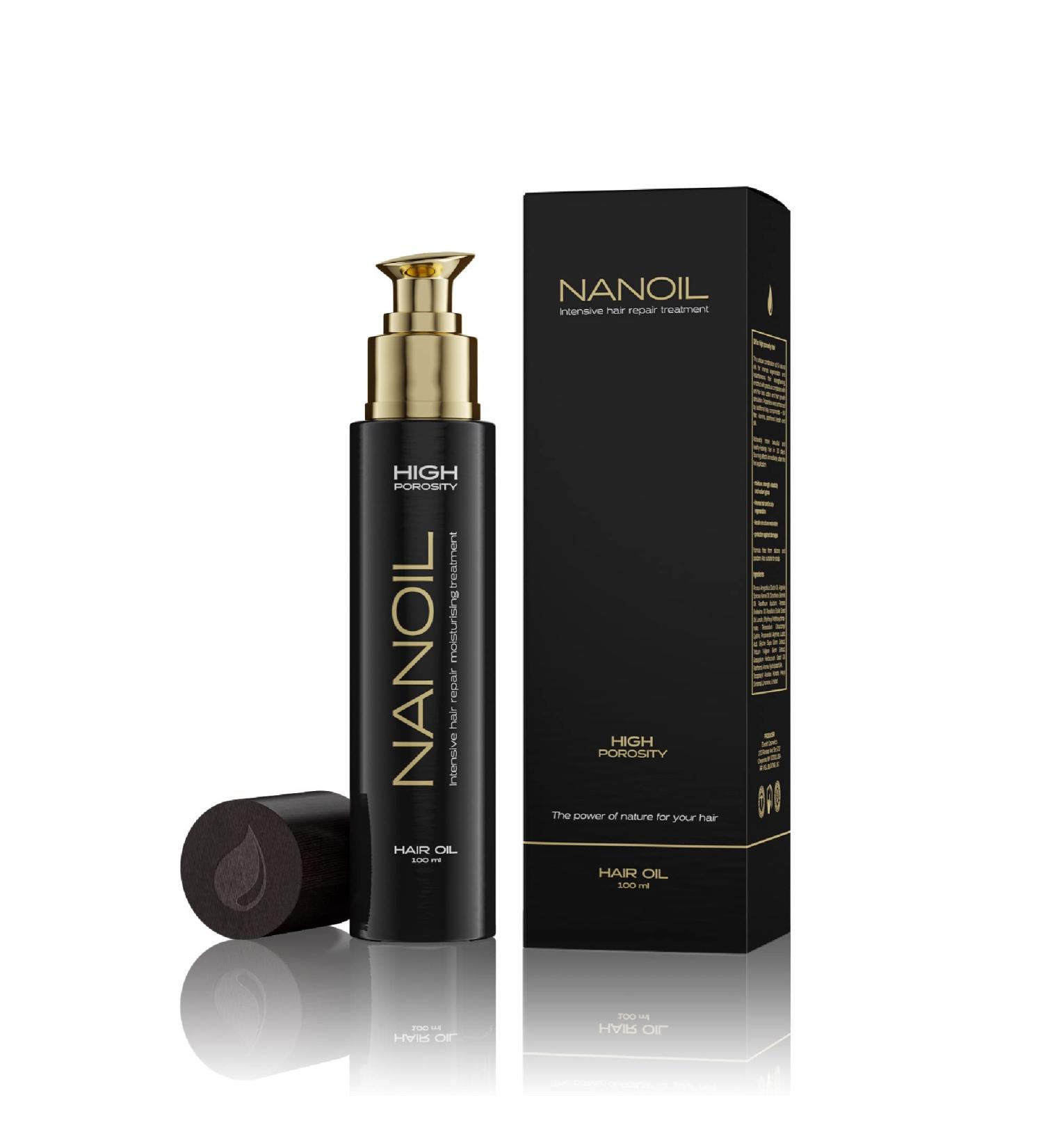 NANOIL - High Porosity Hair Oil for Intensive Repair and Nourishment - Buy Online on GoSupps.com