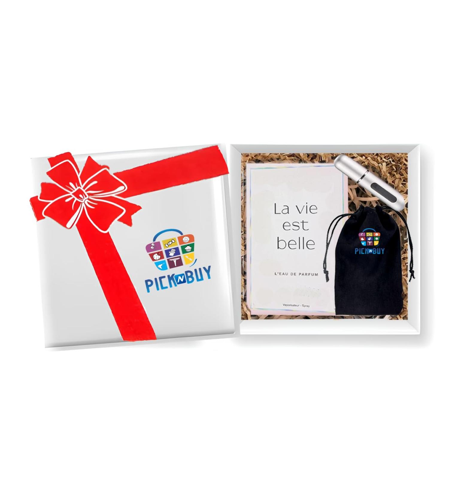 PICKN BUY Fragrance Gift Bundle - Item Include: 30 ML La Vie Est Belle Perfume 1 Pack - 5ML Empty Travel Atomizer & Travel Pouch for Perfume 1 Fl Oz (Pack of 1) La Vie Est Belle Perfume Bundle - Buy Online on GoSupps.com