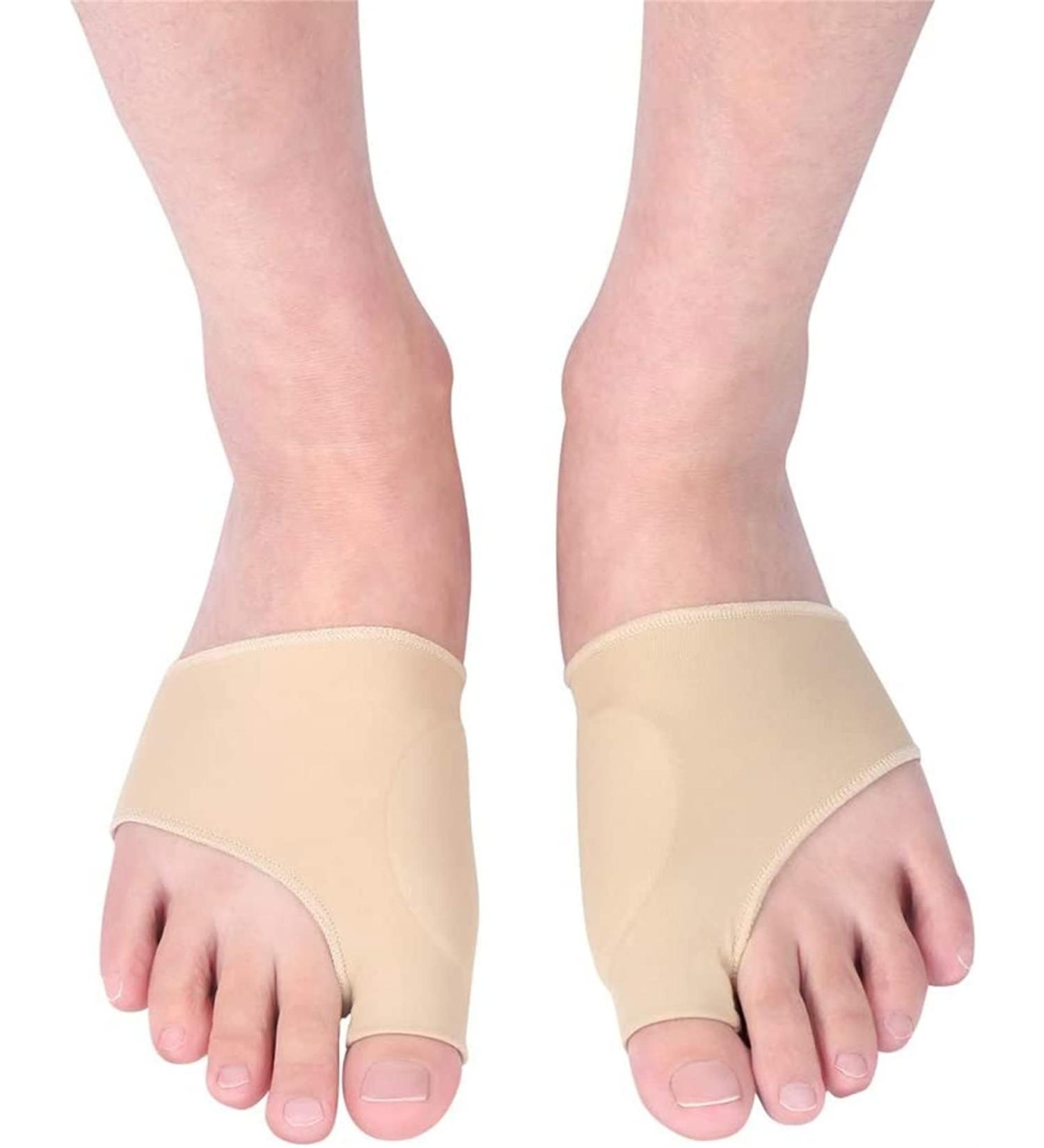 2x Toe Spreader & Hallux Valgus Relief - Foot Bandage & Separator for Pain Relief | International Shipping - Buy Online on GoSupps.com