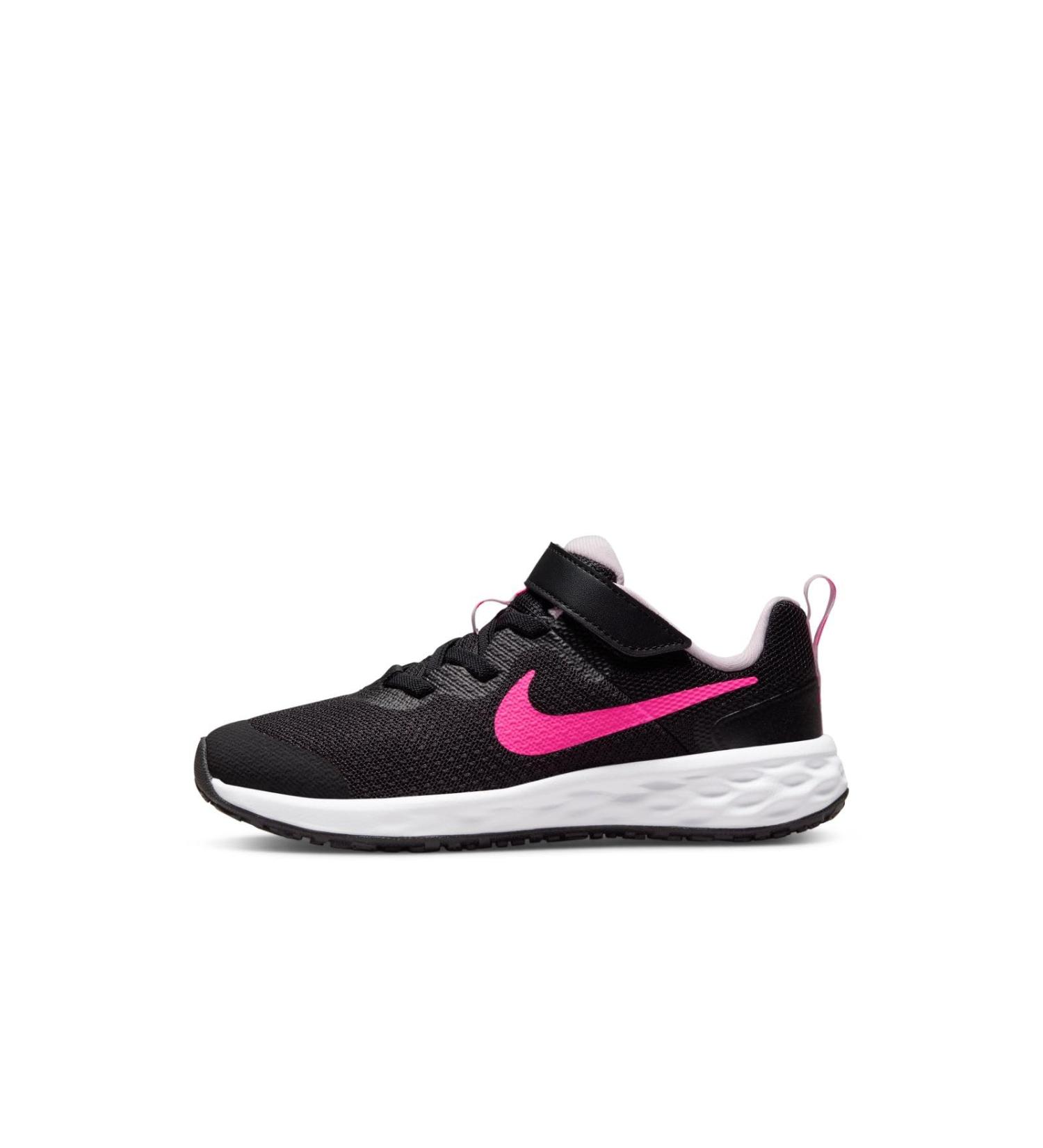 Nike Revolution 6 Sneaker - Black/Hyper Pink Foam (EU 33.5) | International Shipping Available - Buy Online on GoSupps.com