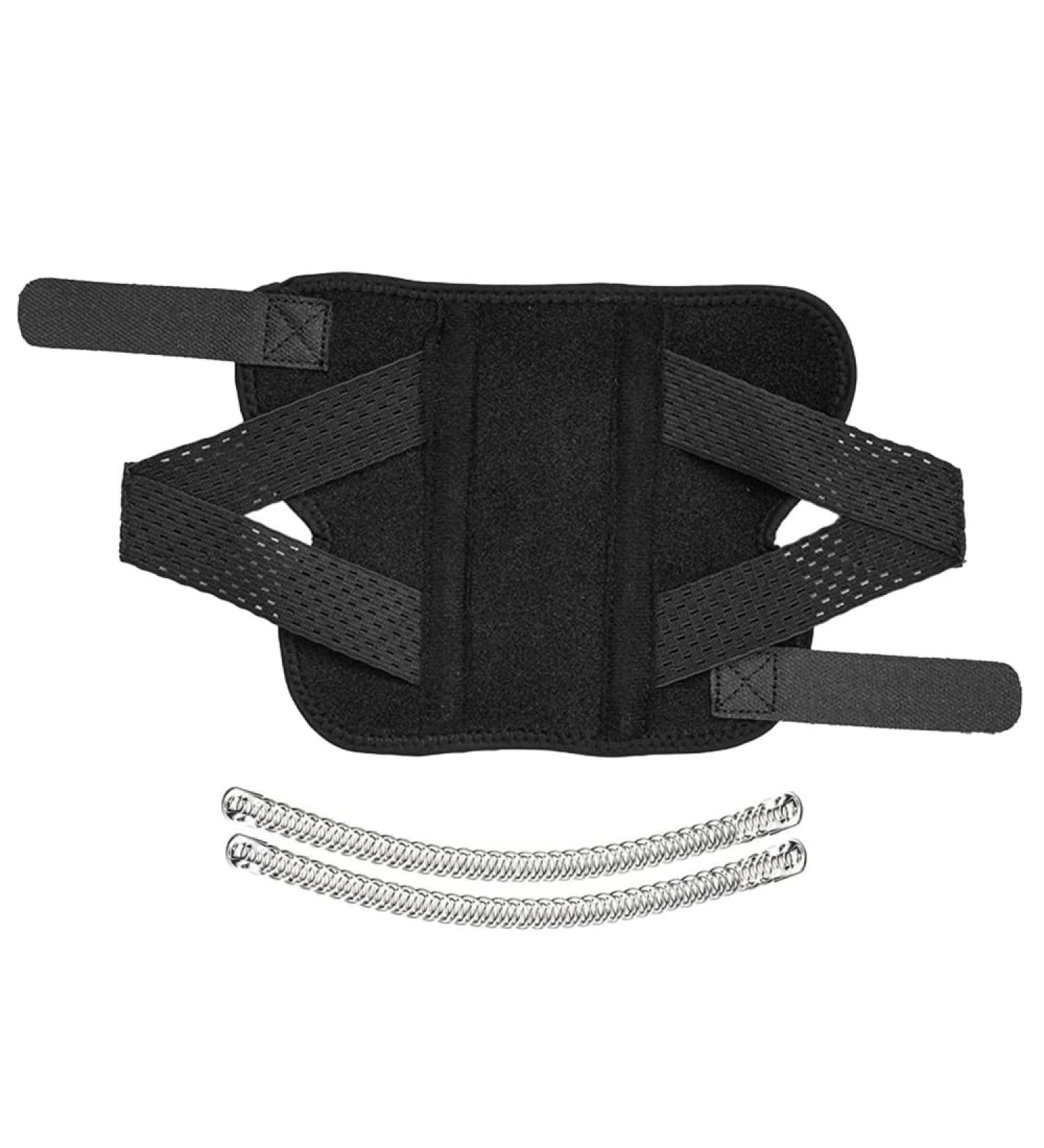 DONGKER Dog Leg Brace Adjustable Rear Leg Joint Compression Wrap with Metal Spring Bars for Dogs Sprain Pain Relief - Buy Online on GoSupps.com