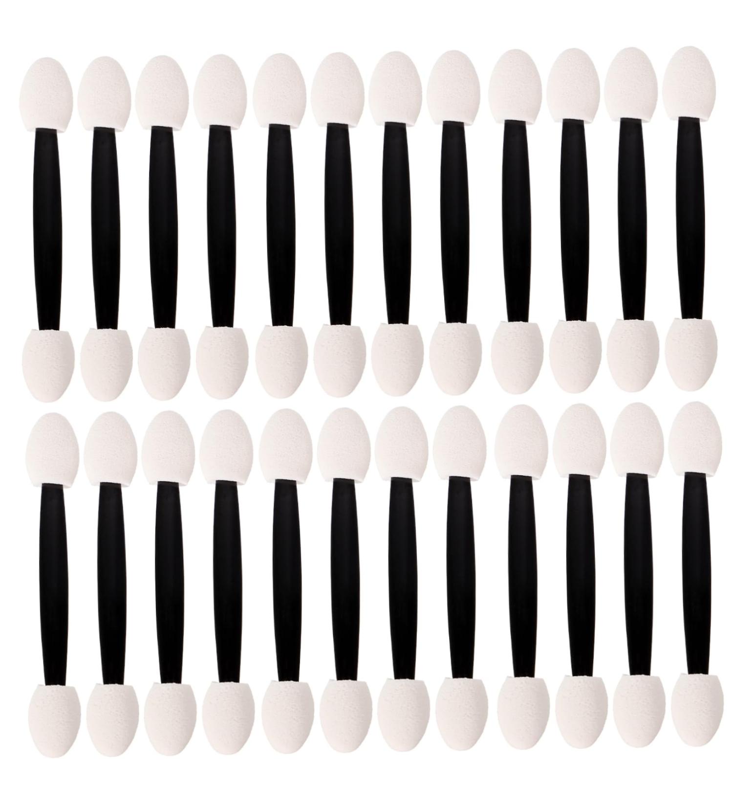 Mikinona 4 Double Ended Eye Shadow Stick Sponge Makeup Supply Lip Balm Applicator Accessory Set Double Head - Buy Online on GoSupps.com