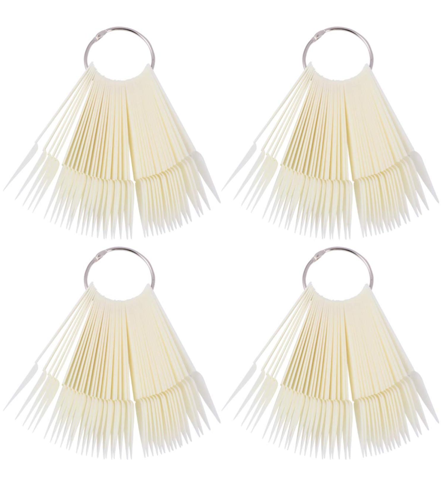 Frcolor 160-Piece Nail Display Sticks - Nail Art Tips with Clapping Holder | Stiletto & Pointed Tip Tools for Professionals - International Shipping Available - Buy Online on GoSupps.com