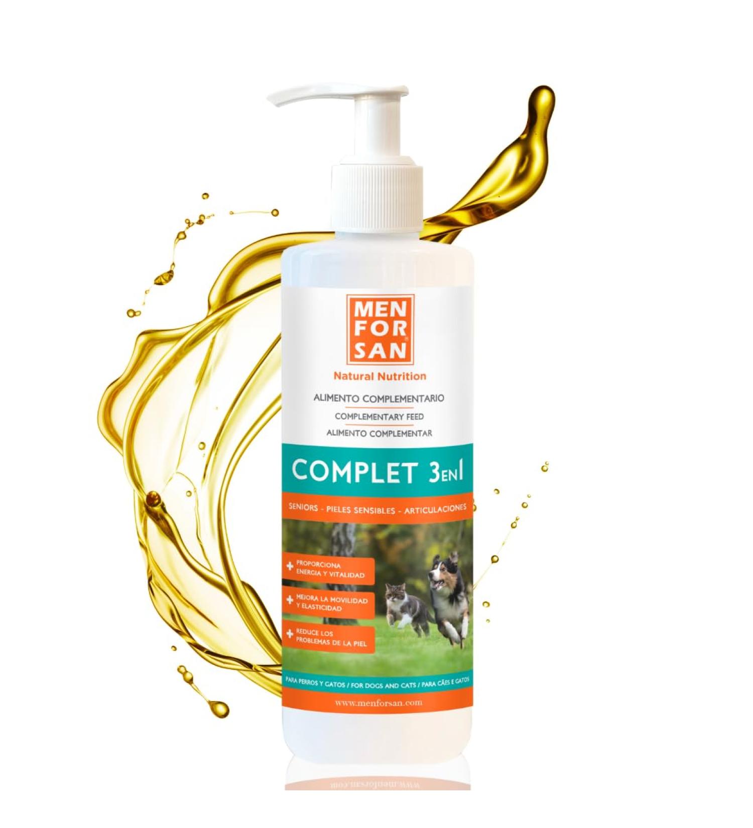 MENFORSAN 3-in-1 Supplementary Feed for Dogs and Cats - 500ml | Premium Pet Nutrition | International Shipping - Buy Online on GoSupps.com