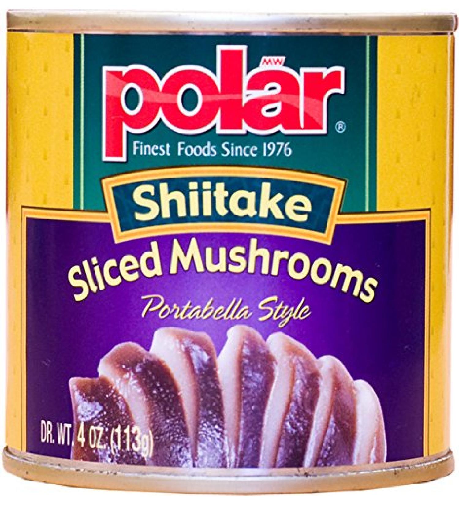 MW polar Sliced Shiitake Mushrooms, 4 Ounce (Pack of 1)