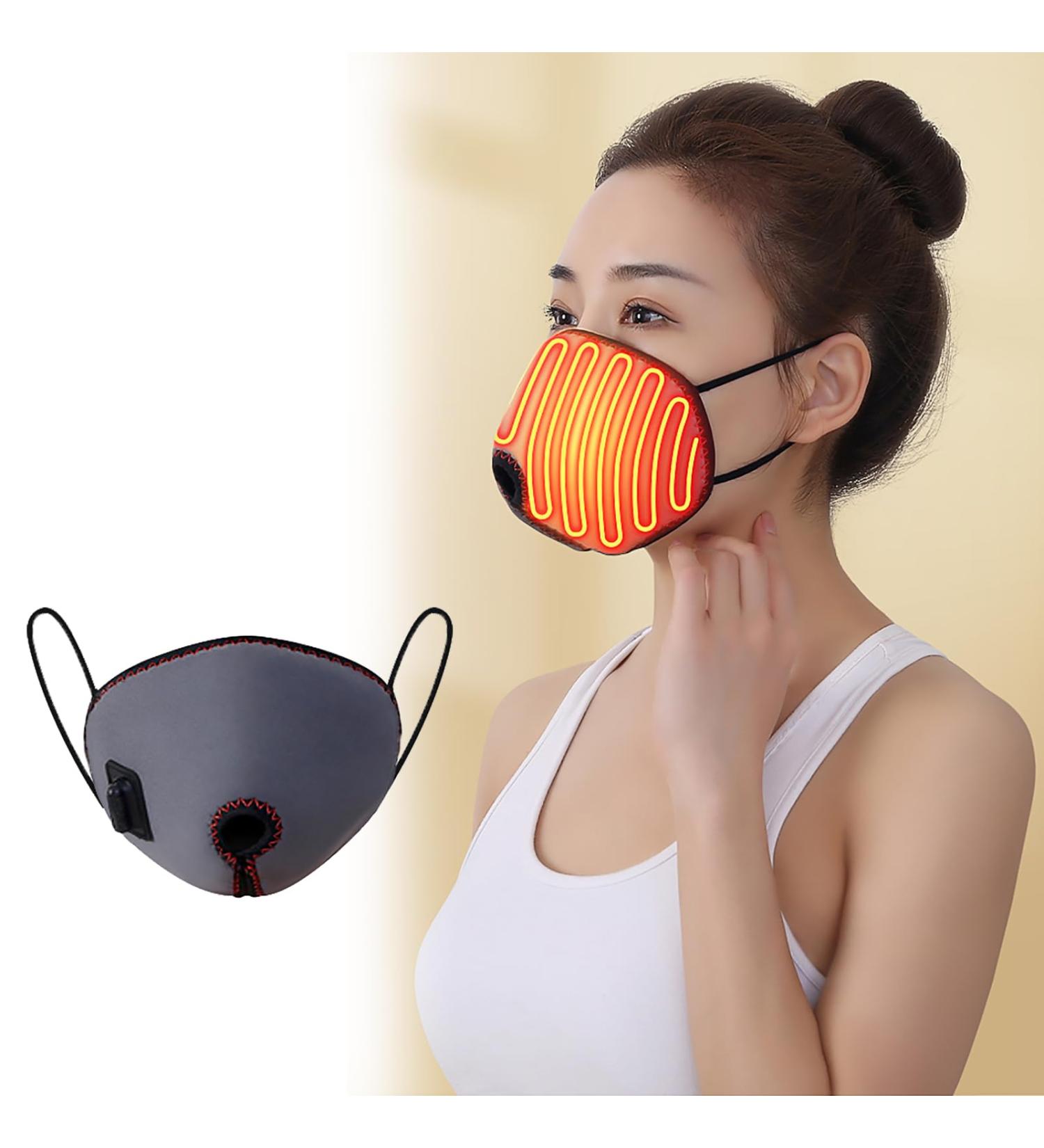 STMKB Heated Nose Mask - 3-Stage Temperature Control for Relieving Nasal Itching Dryness & Pain - International Shipping - Buy Online on GoSupps.com